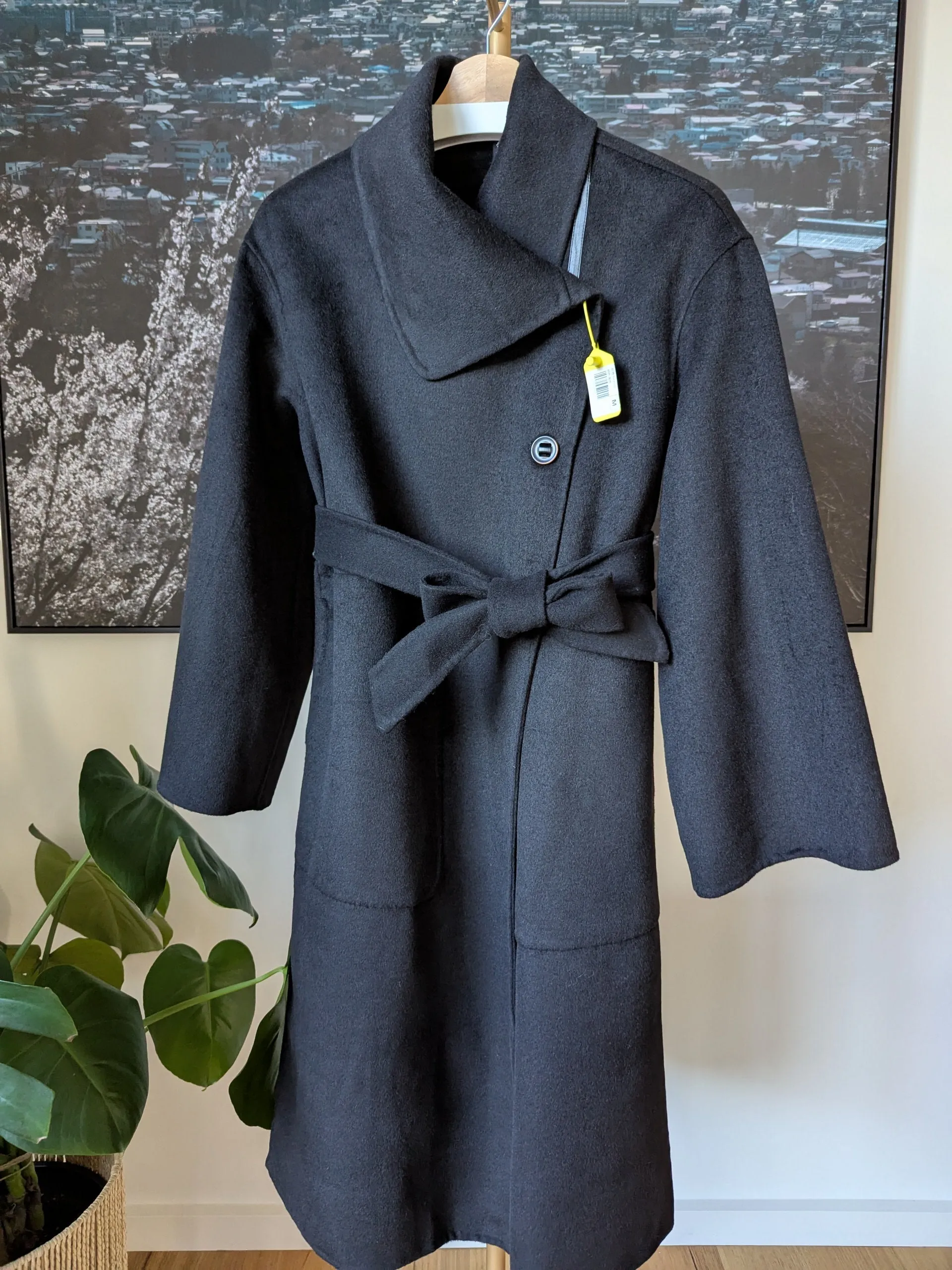 Brand New 100% Wool Coat Size 8-12 FREE SHIPPING High Quality Wool 125