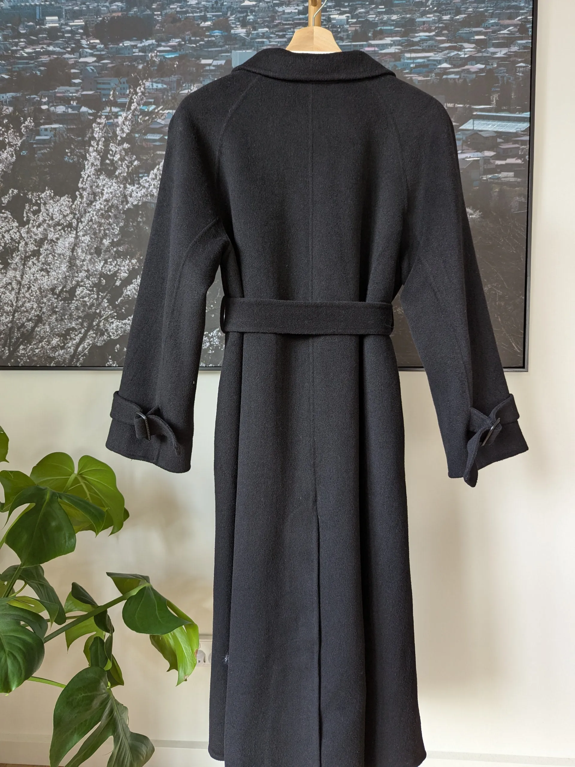 Brand New 90% Wool Coat Size 12-16 FREE SHIPPING High Quality Wool 057 Made in Korea