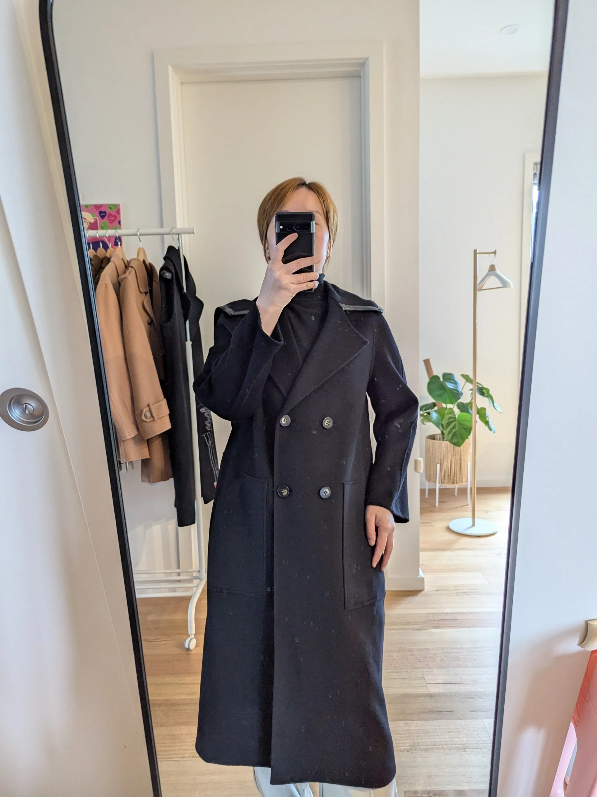 Brand New Cashmere & Wool Coat Size 8-10 FREE SHIPPING High Quality Wool 109