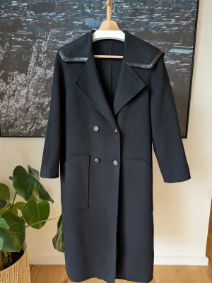 Brand New Cashmere & Wool Coat Size 8-10 FREE SHIPPING High Quality Wool 109