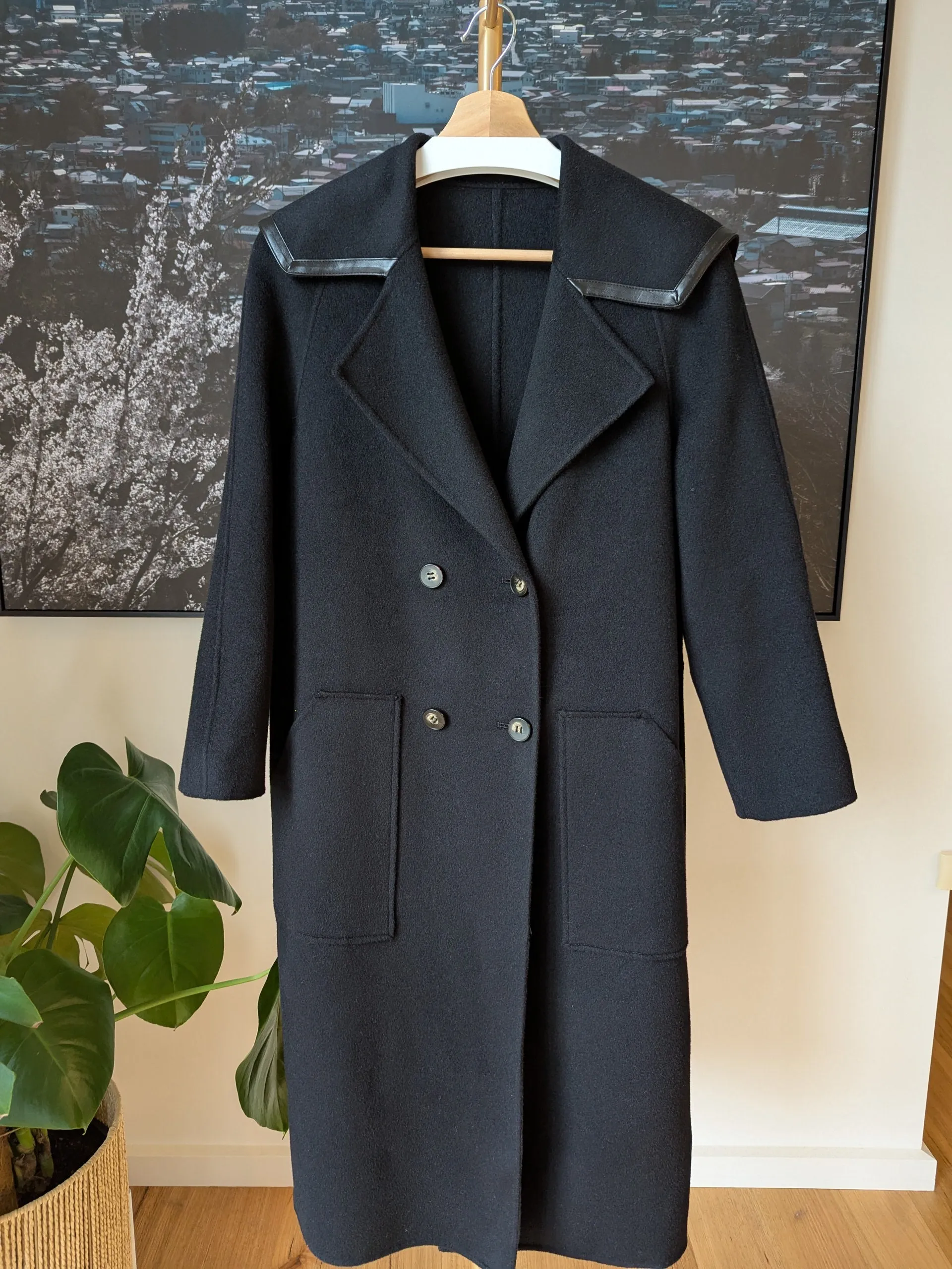 Brand New Cashmere & Wool Coat Size 8-10 FREE SHIPPING High Quality Wool 109
