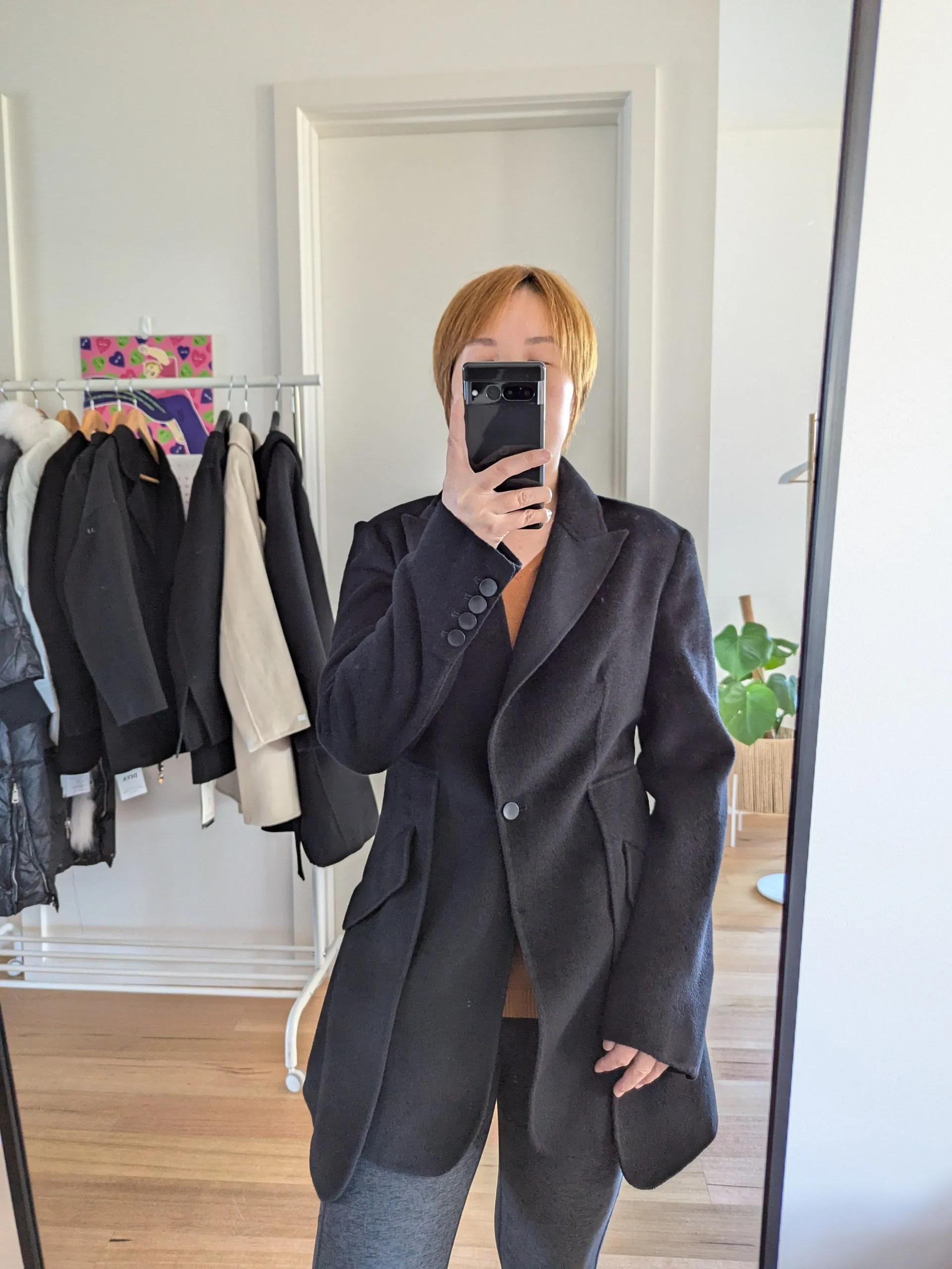 Brand New Tencel & Wool Coat Size 6-8 FREE SHIPPING High Quality Wool 114