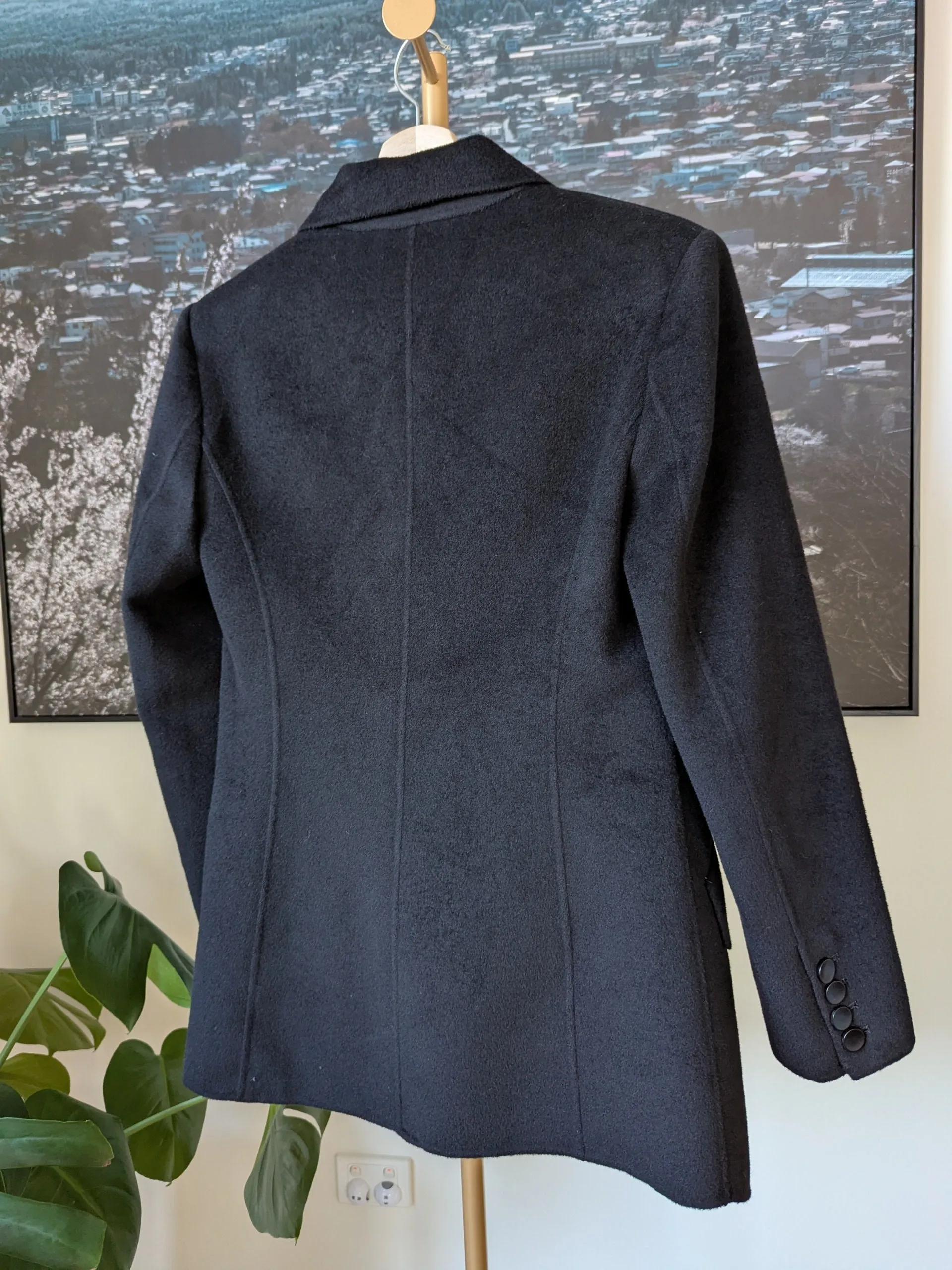 Brand New Tencel & Wool Coat Size 6-8 FREE SHIPPING High Quality Wool 114