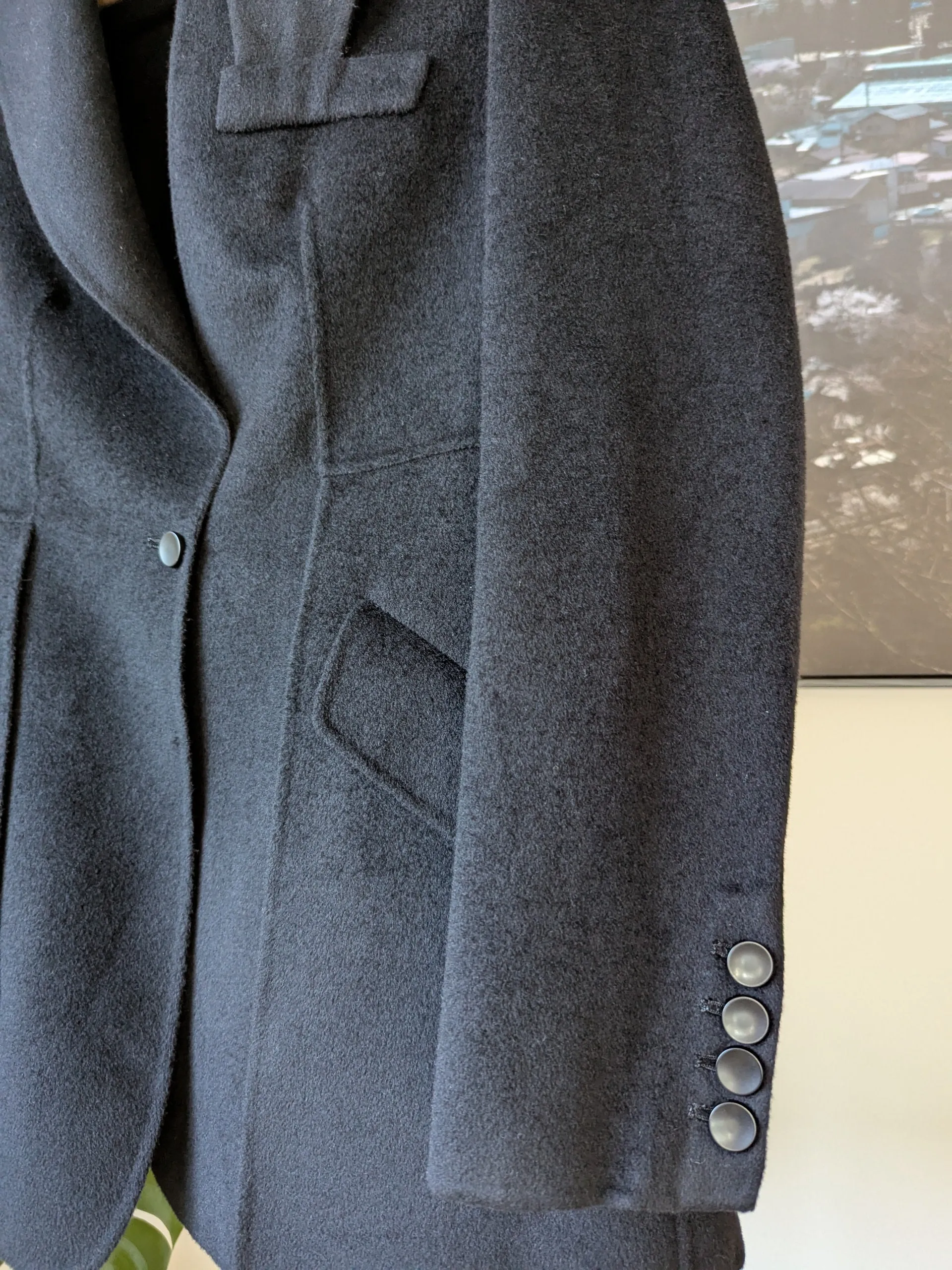 Brand New Tencel & Wool Coat Size 6-8 FREE SHIPPING High Quality Wool 114