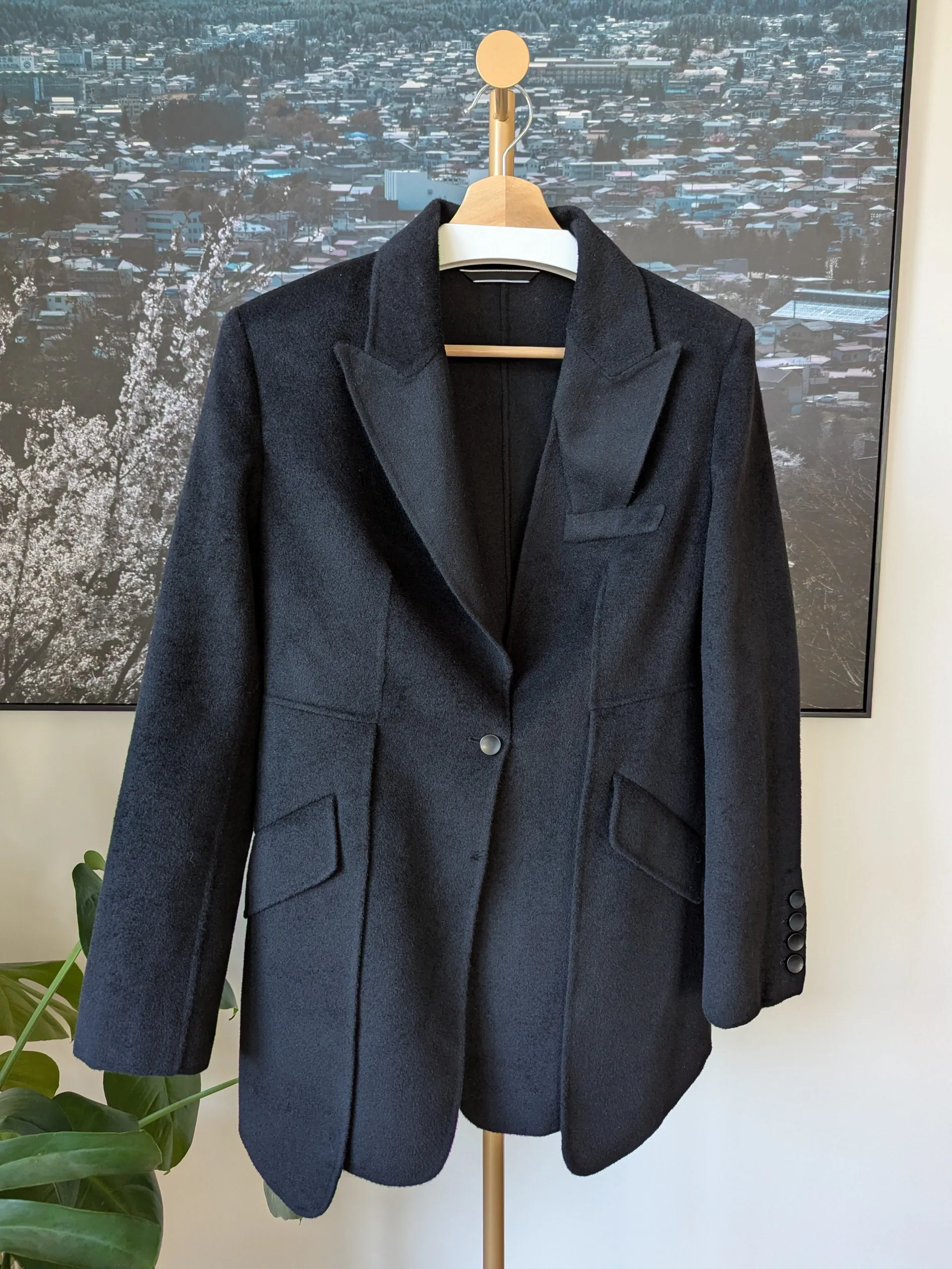 Brand New Tencel & Wool Coat Size 6-8 FREE SHIPPING High Quality Wool 114