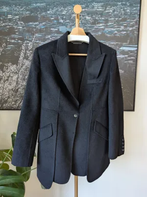 Brand New Tencel & Wool Coat Size 6-8 FREE SHIPPING High Quality Wool 114