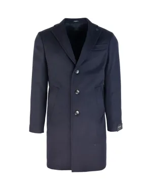 Breras Milano Cappotto i Lana Blu