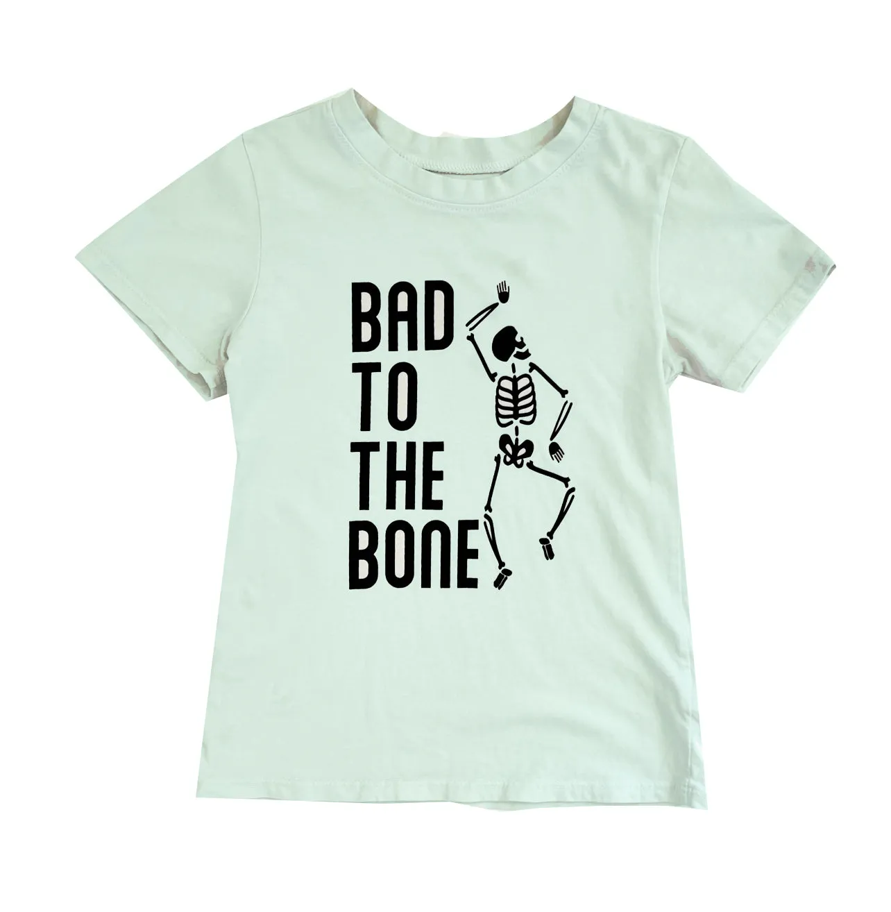 Brokedown Clothing Kid's Bad to the Bone Tee - Mint