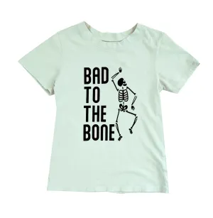 Brokedown Clothing Kid's Bad to the Bone Tee - Mint