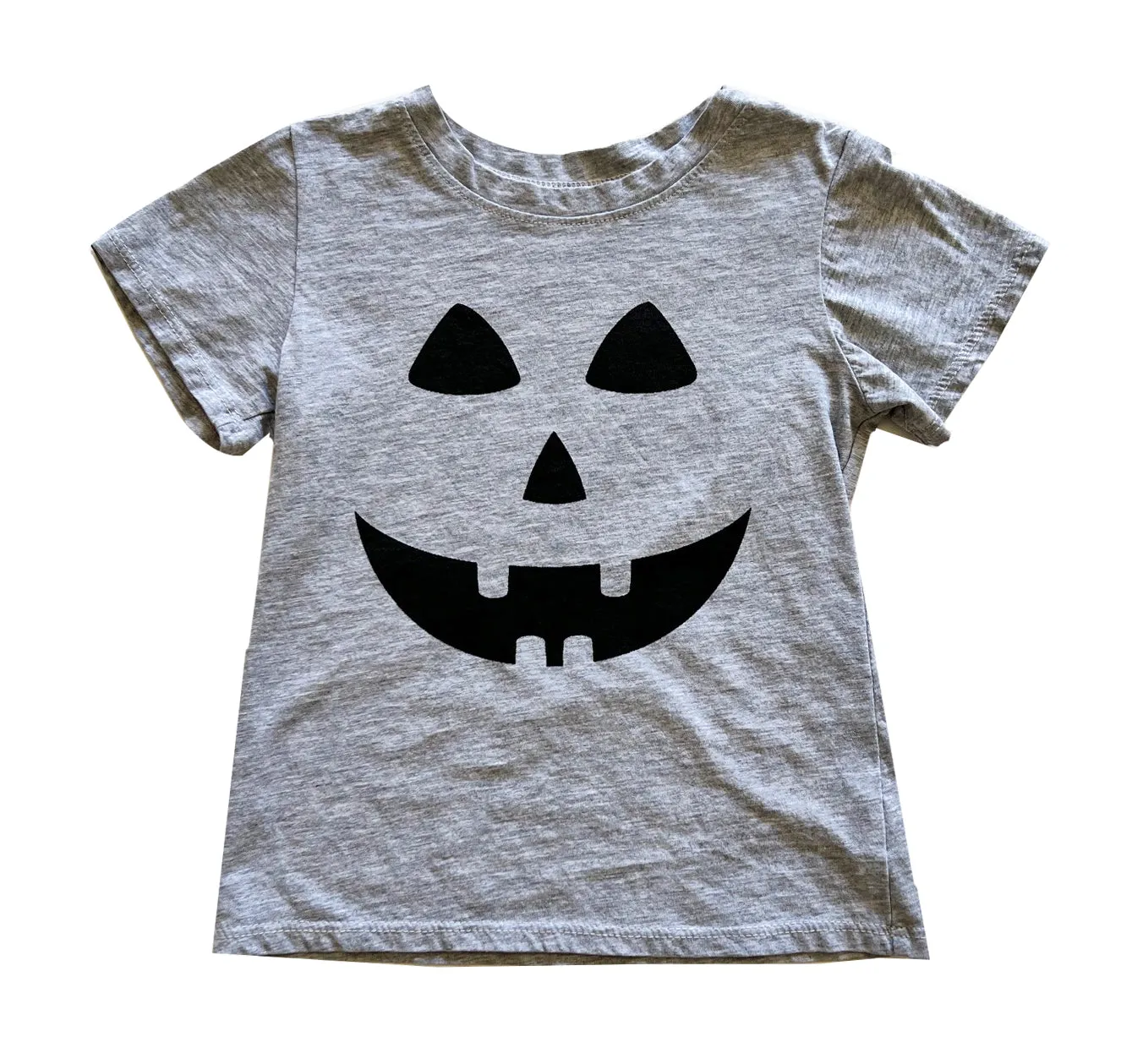 Brokedown Clothing Kid's Jack O Lantern Tee - Grey