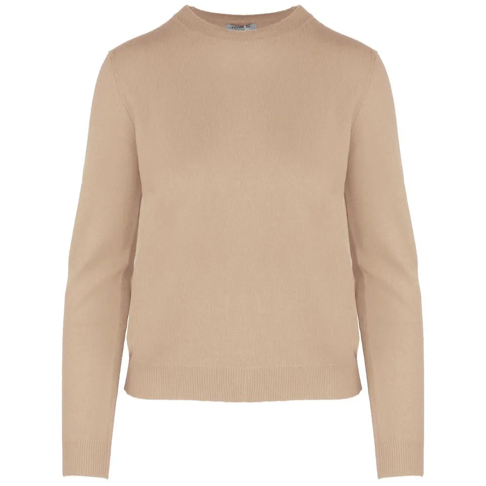 Brown Cashmere Women Sweater