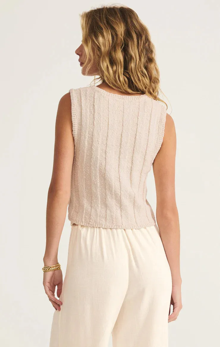Calan Rib Sweater Cropped Tank ZW252780