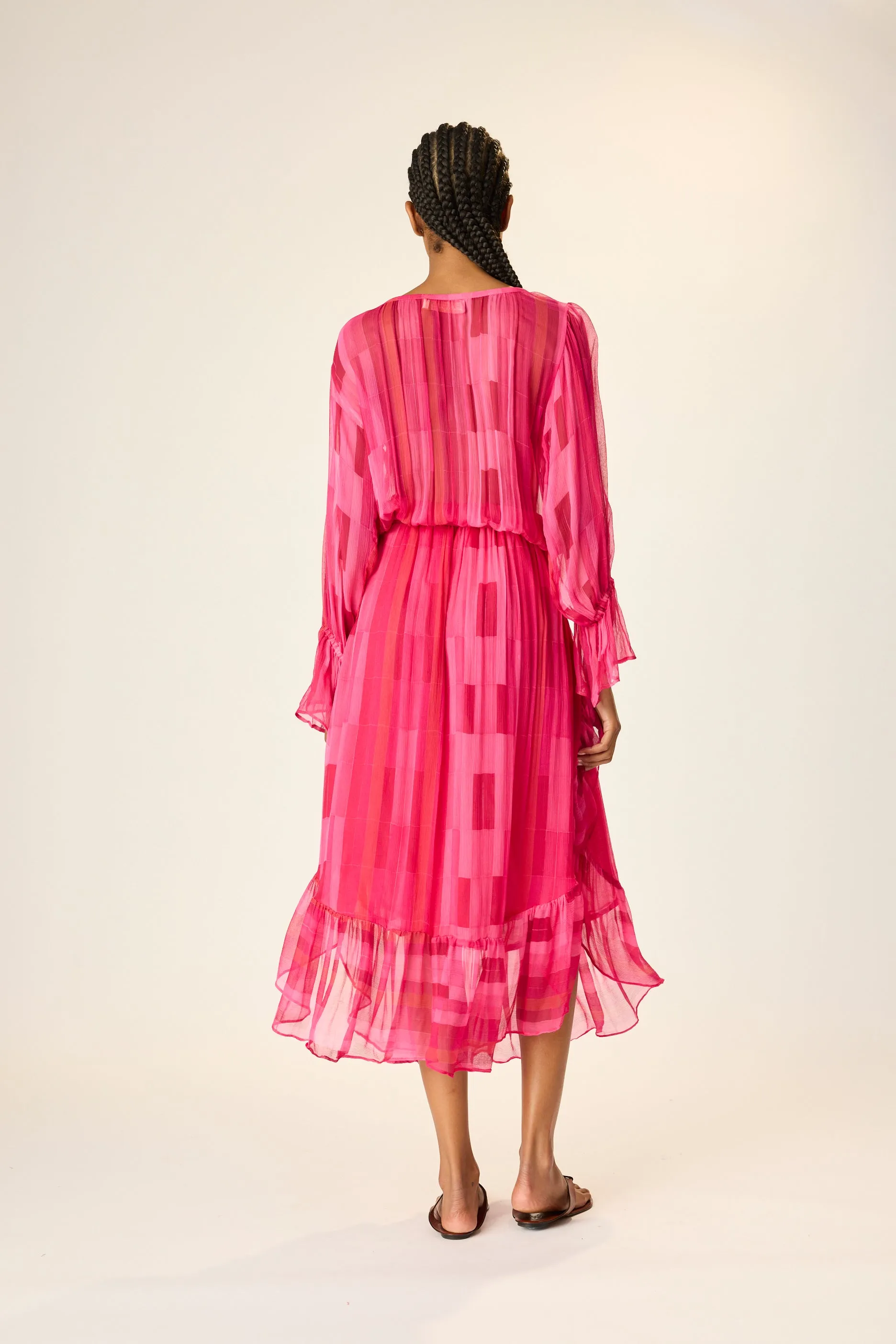 CAMILLE DRESS WITH SASH