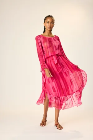 CAMILLE DRESS WITH SASH