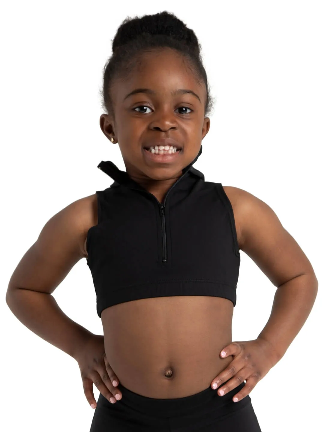 Capezio Team Mock Neck Bra Top TB261C / TB261W