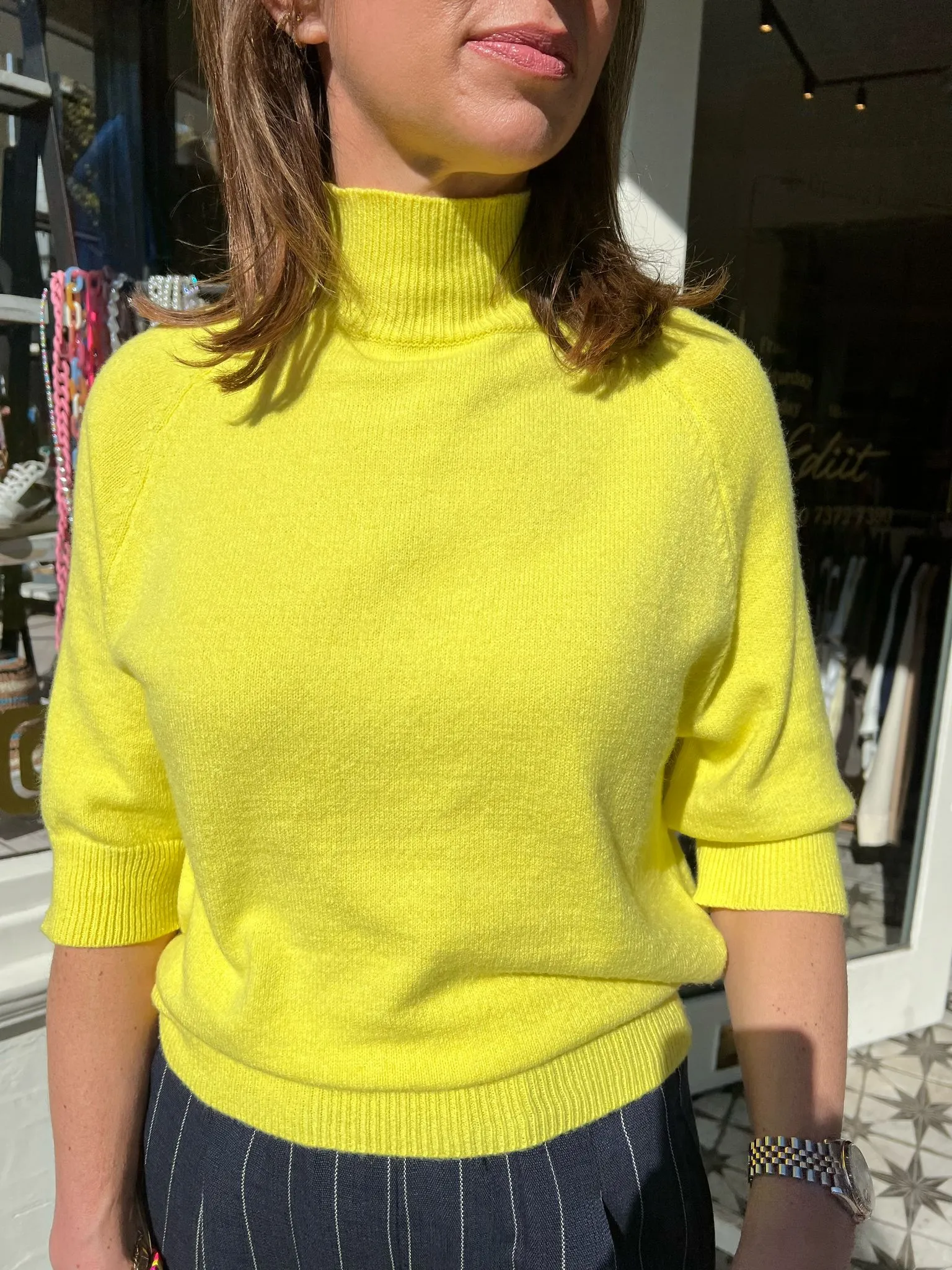 Carrie Jumper - Acid Yellow