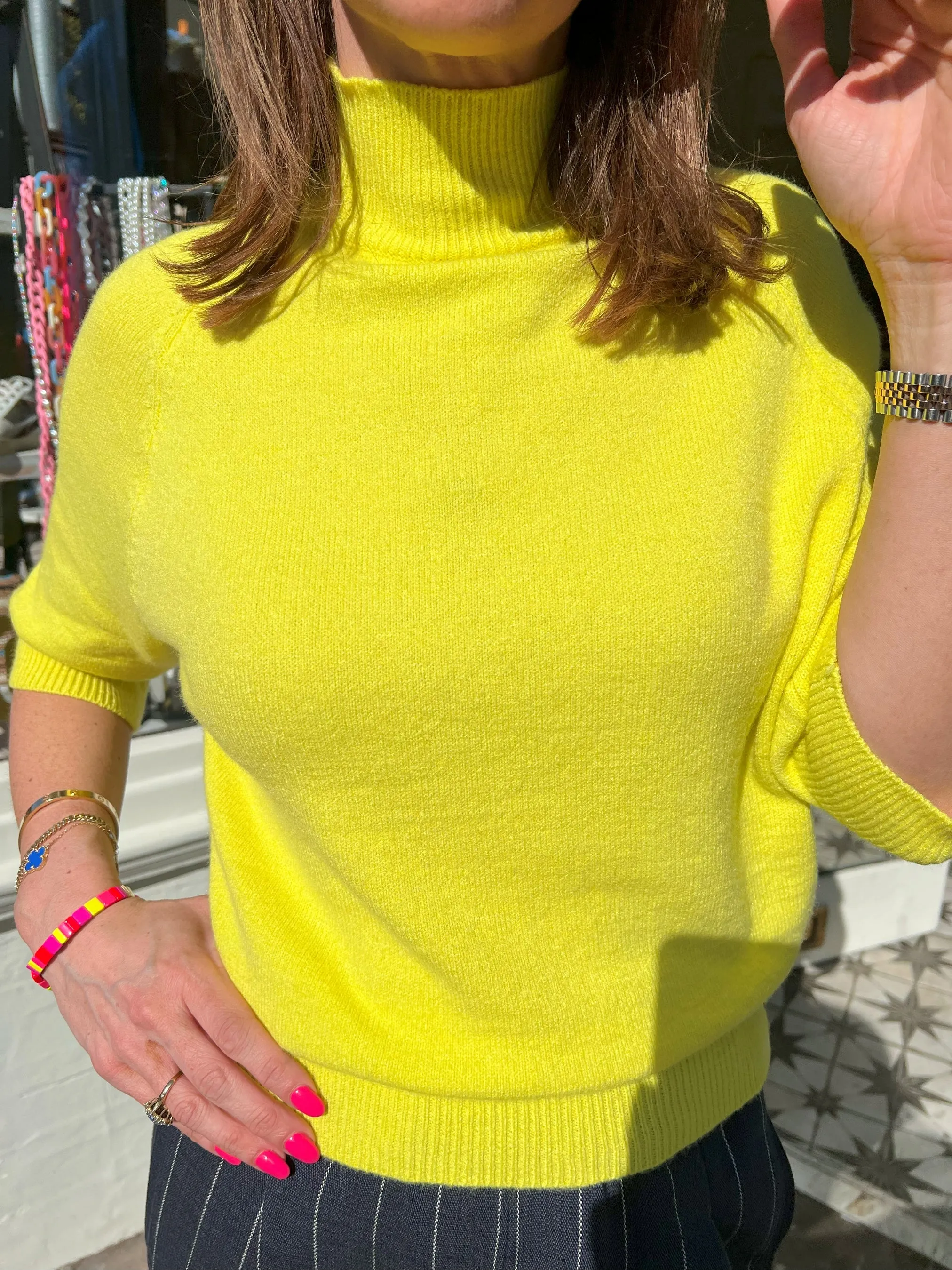 Carrie Jumper - Acid Yellow