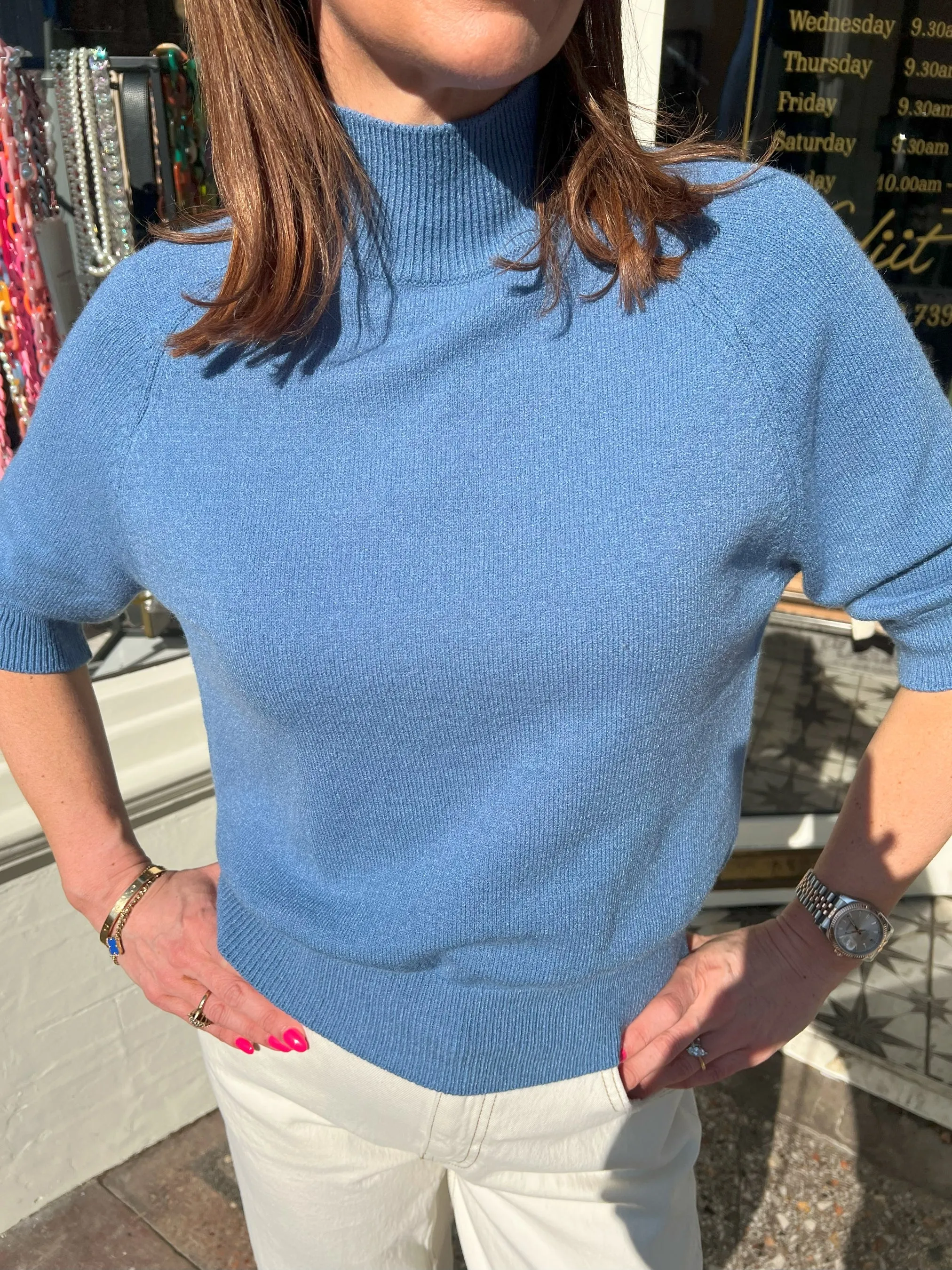 Carrie Jumper - Denim Blue