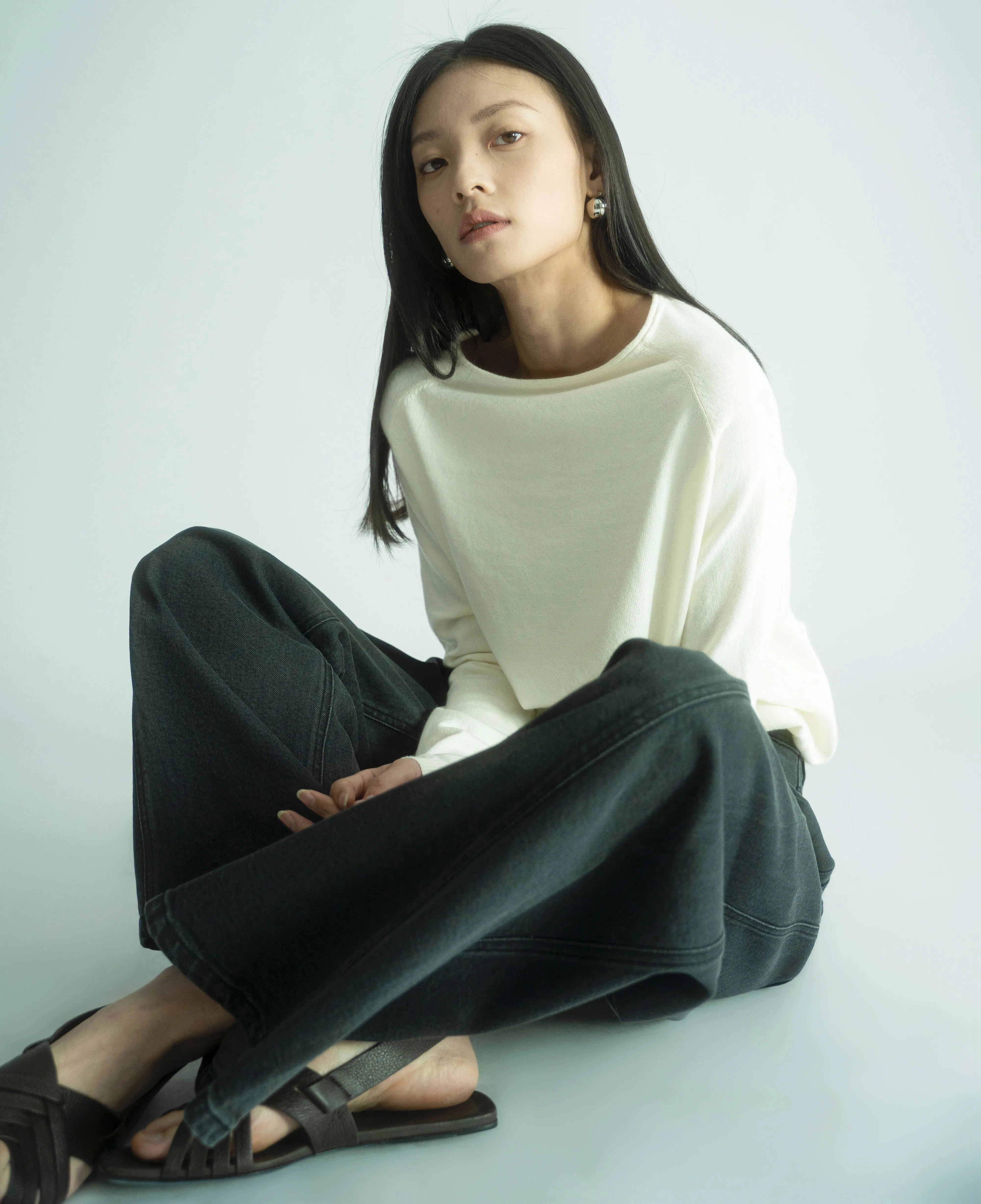 Cashmere Cotton Classic Sweater