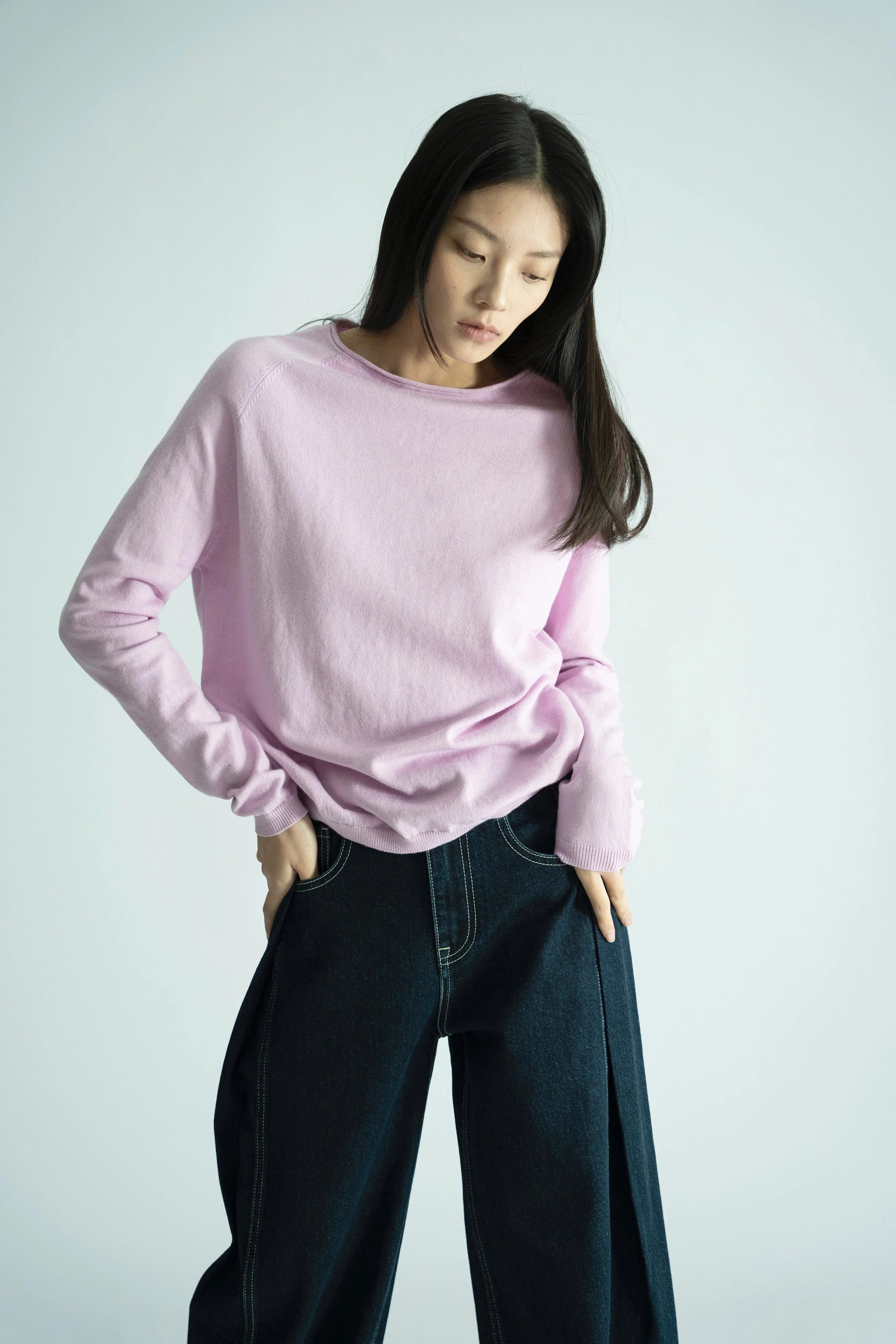 Cashmere Cotton Classic Sweater