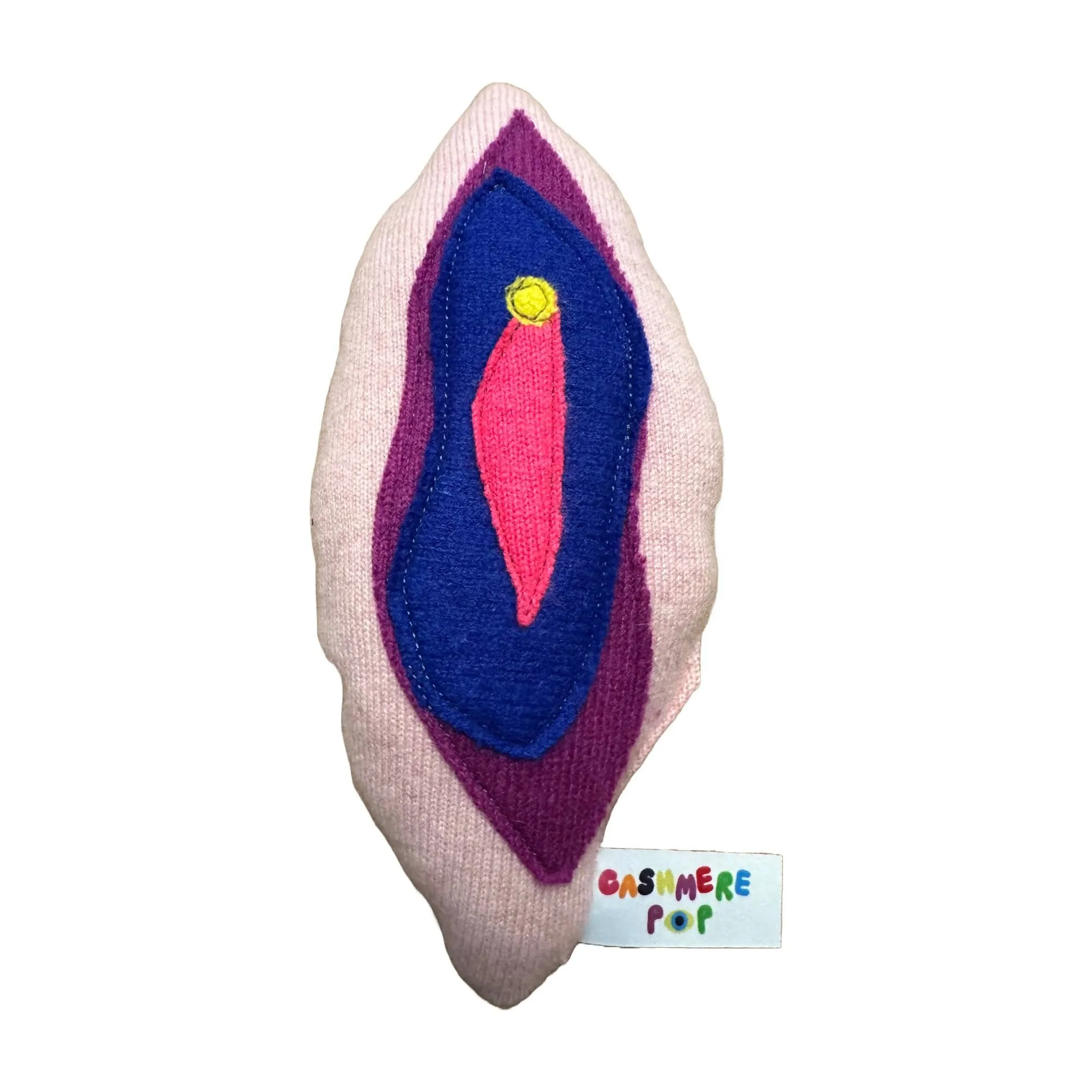 Cashmere Mini Vulva Pillow