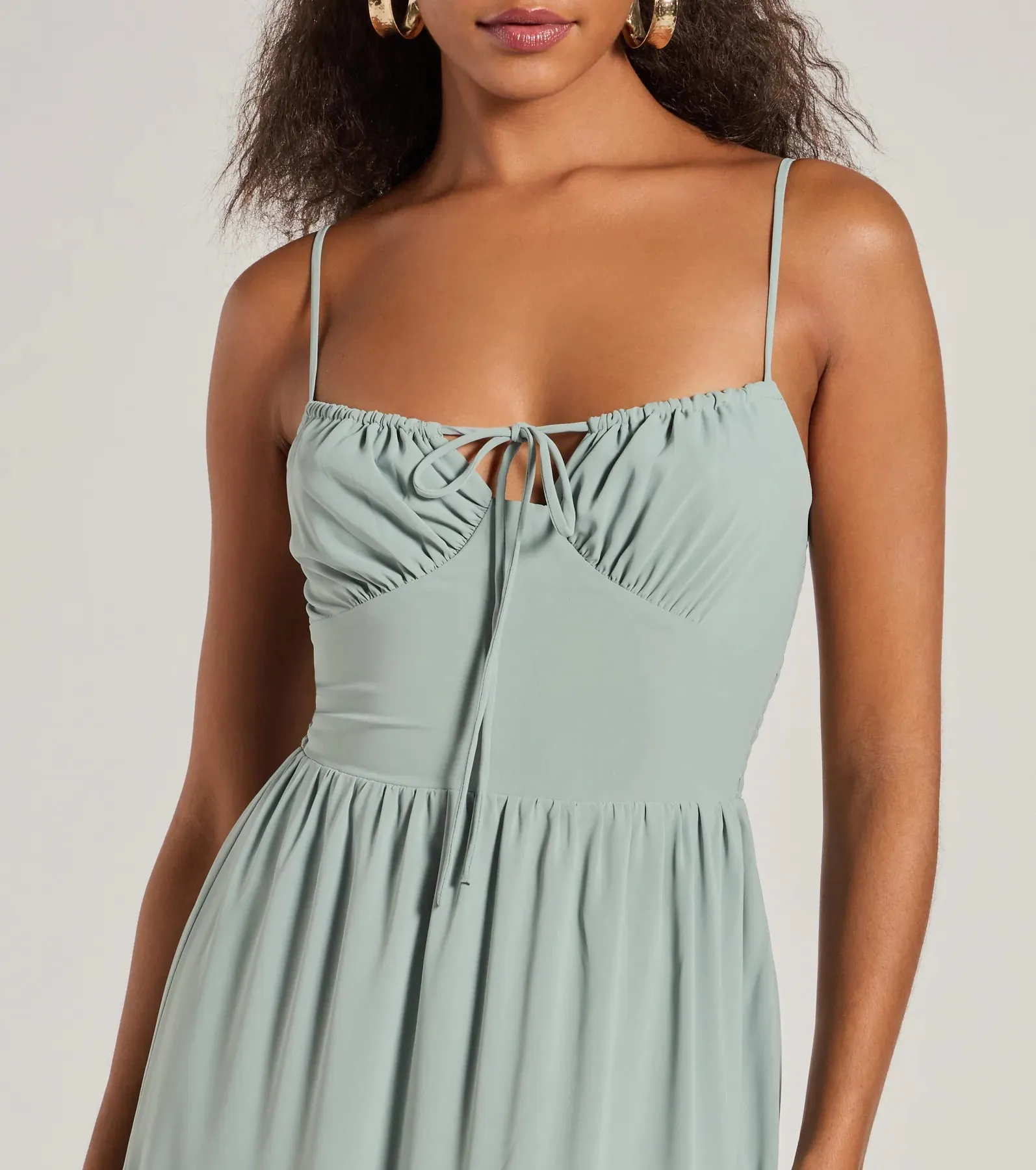 Casually Chic Sleeveless Ruffled Maxi Dress
