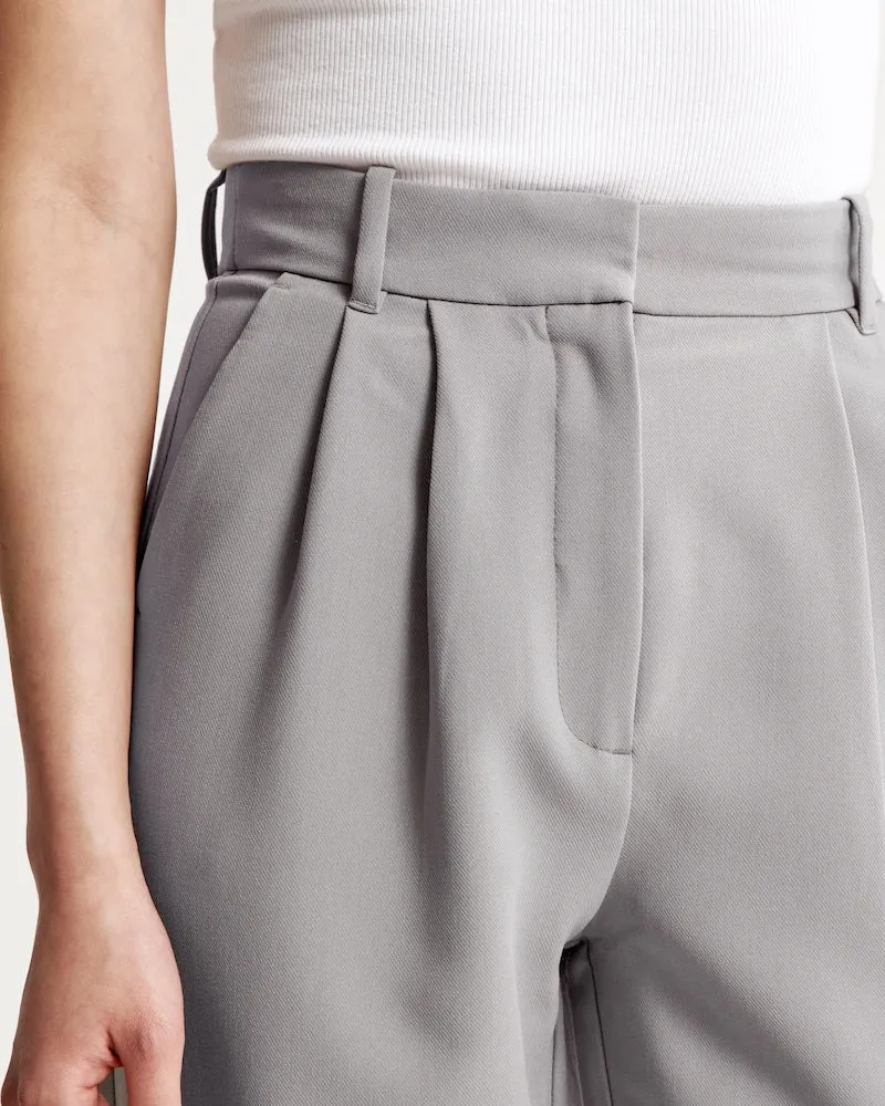 CEO Wide-Leg Tailored Pants
