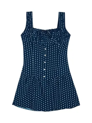 Christa Ruffle Mini Dress