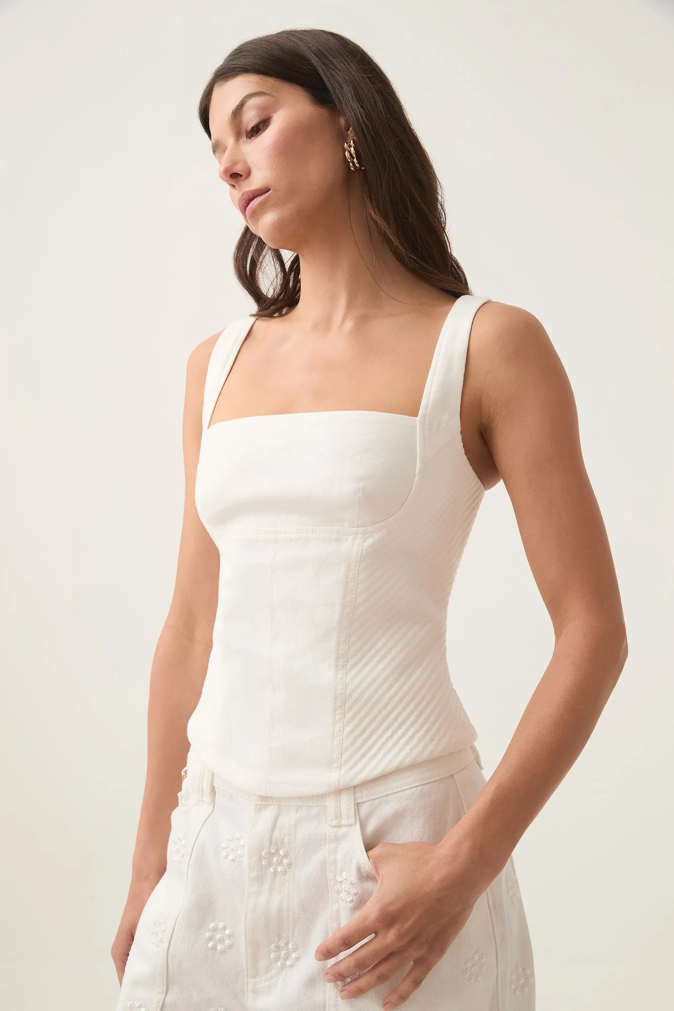Clover Corded Top