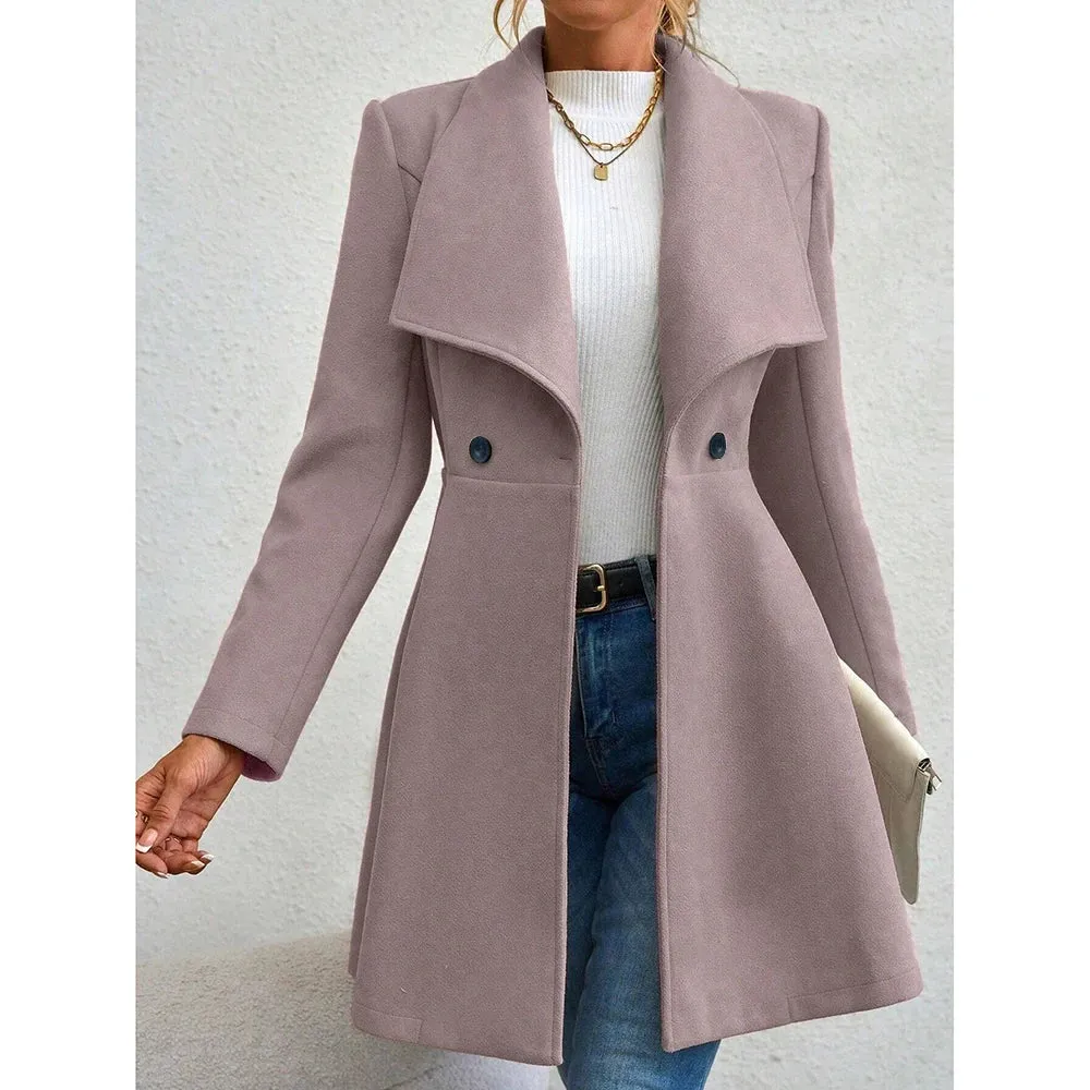 Coats Casual Elegant