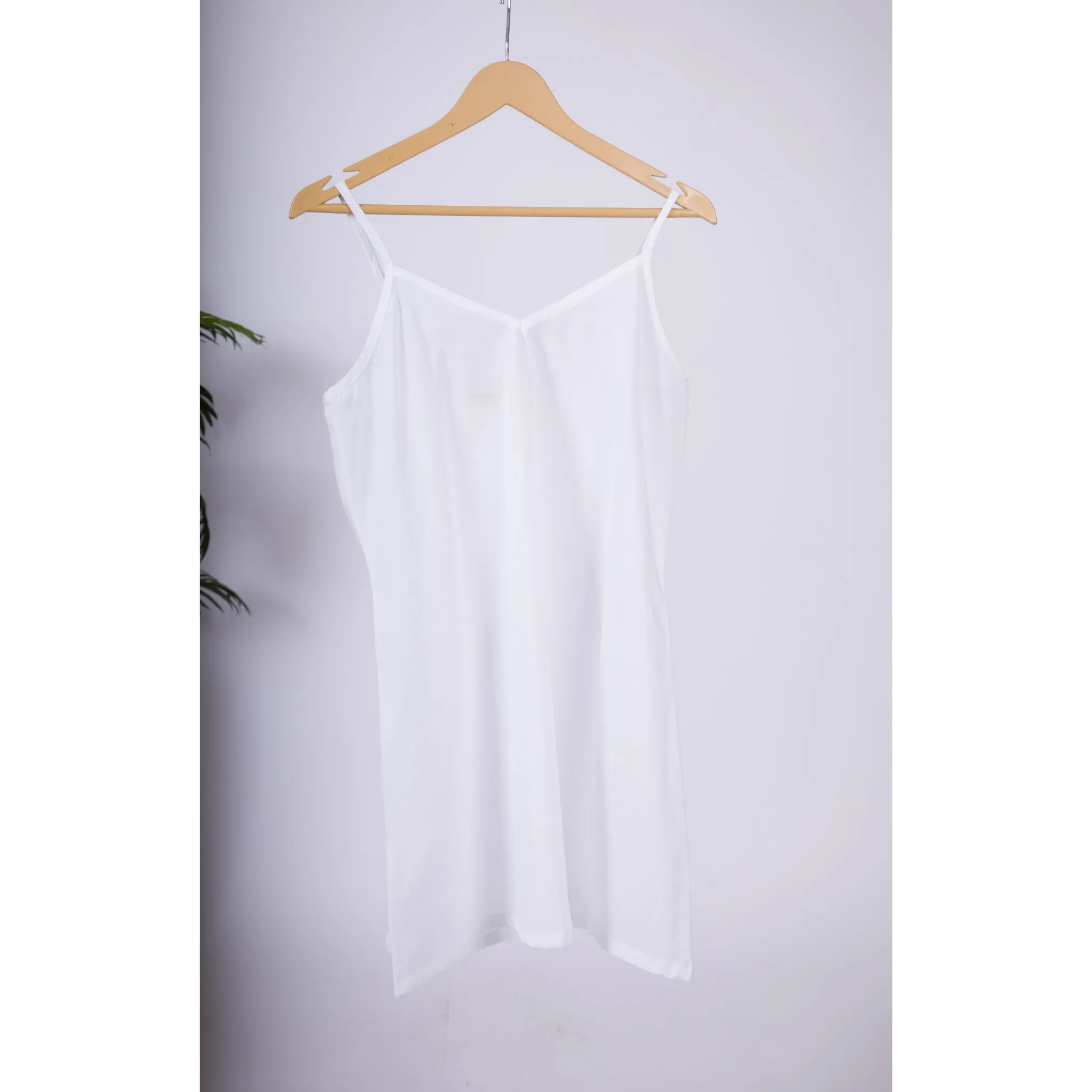 Combo offer- Set of 2- A-Line Black & White Cotton Slips for Dresses