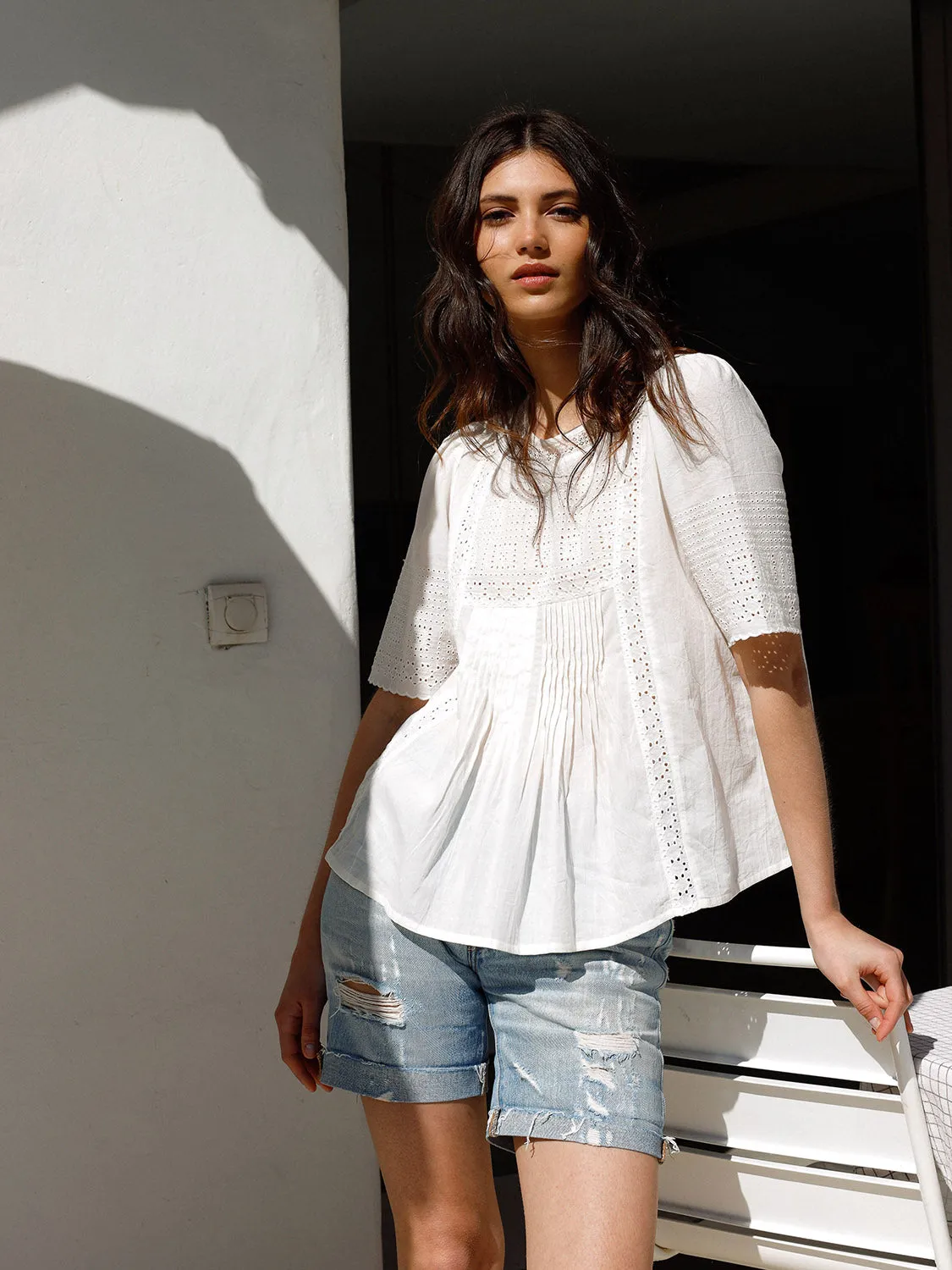 Cotton Woven Blouse