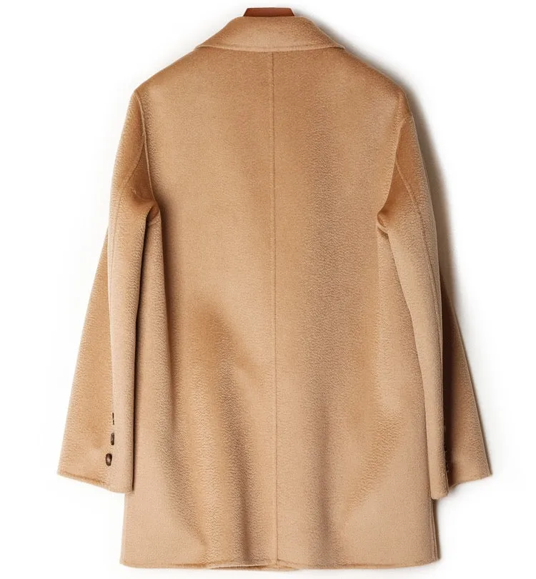 Customized high quality women winter autumn ladies fashion wool coat jacket