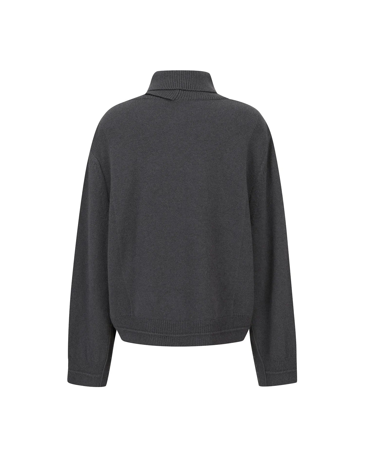 Cut-out Turtleneck