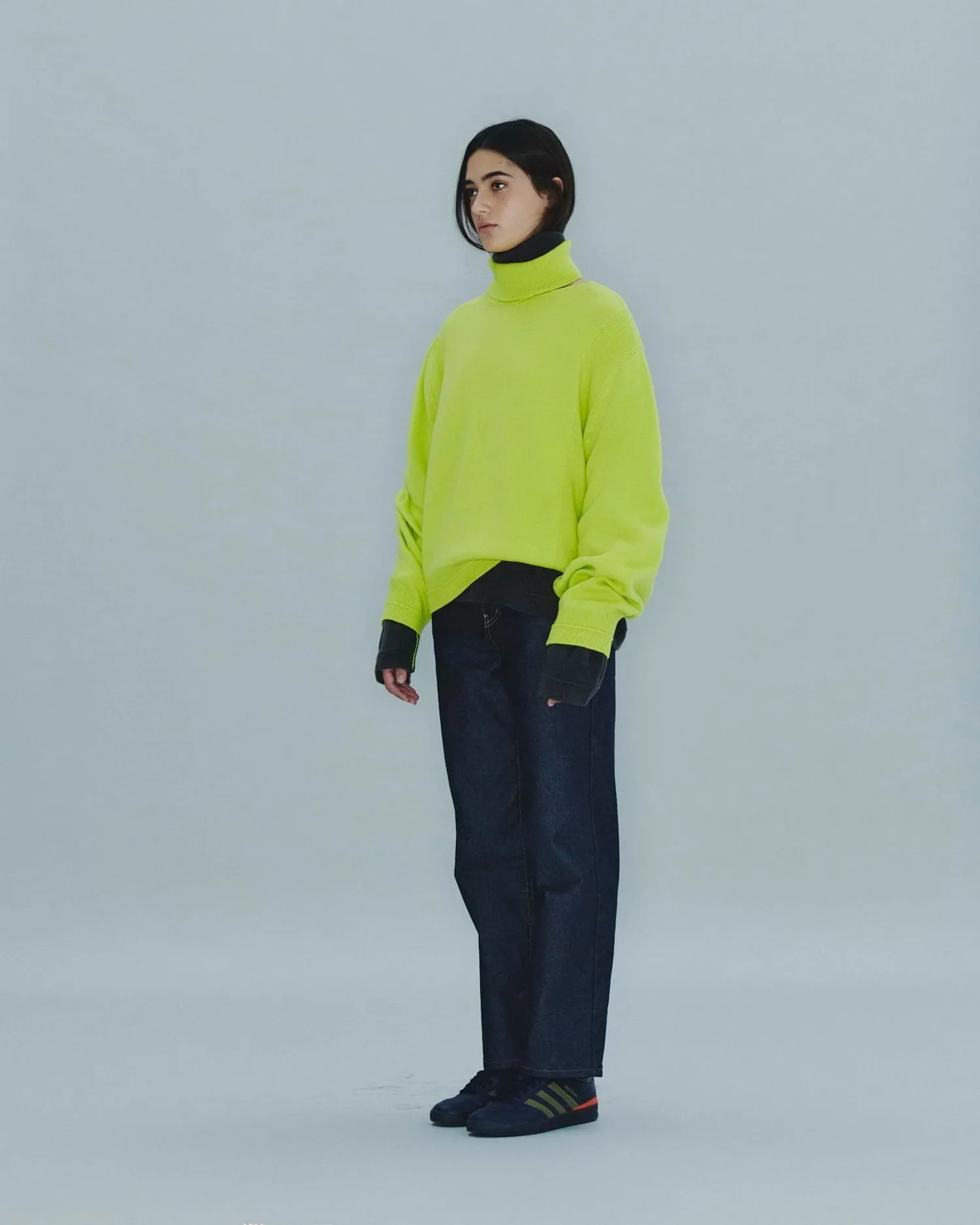 Cut-out Turtleneck