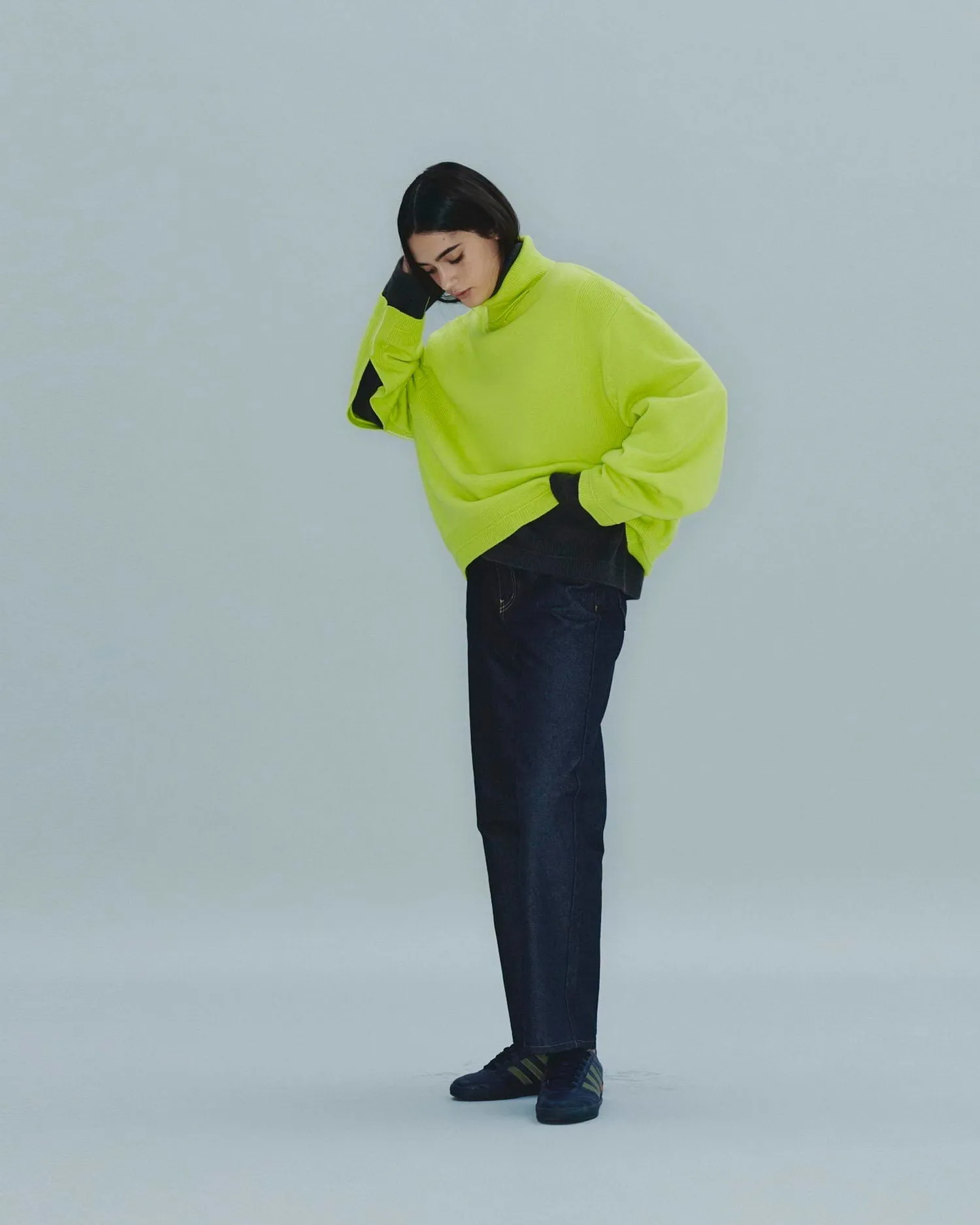 Cut-out Turtleneck