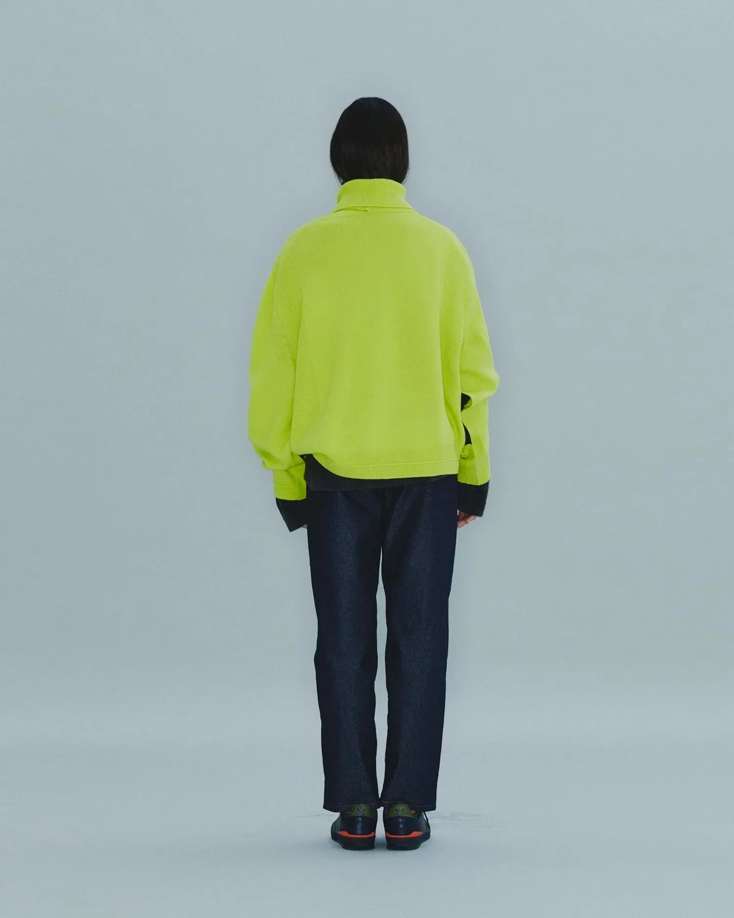 Cut-out Turtleneck