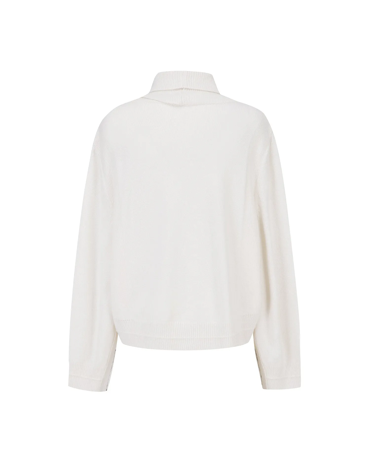 Cut-out Turtleneck