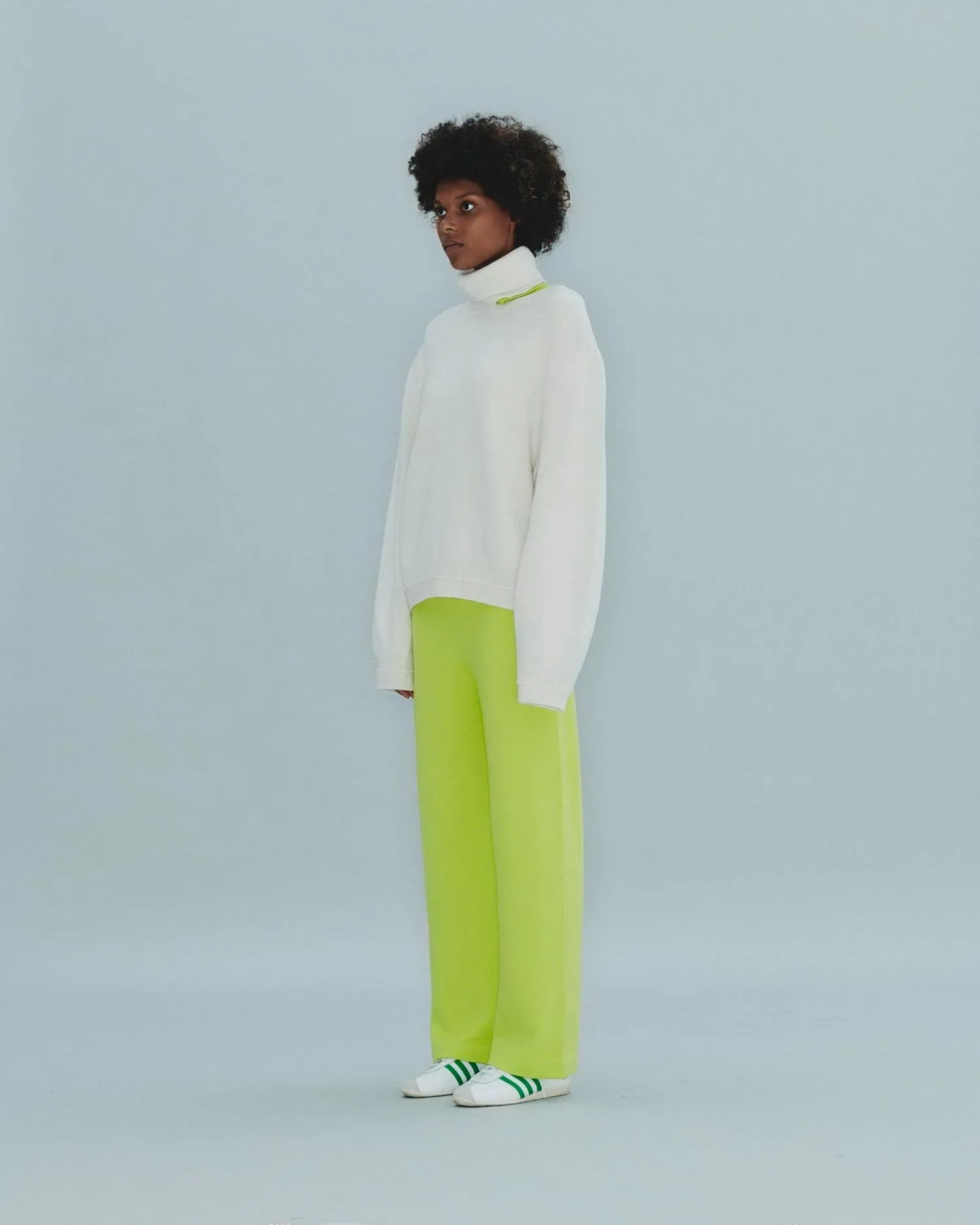 Cut-out Turtleneck