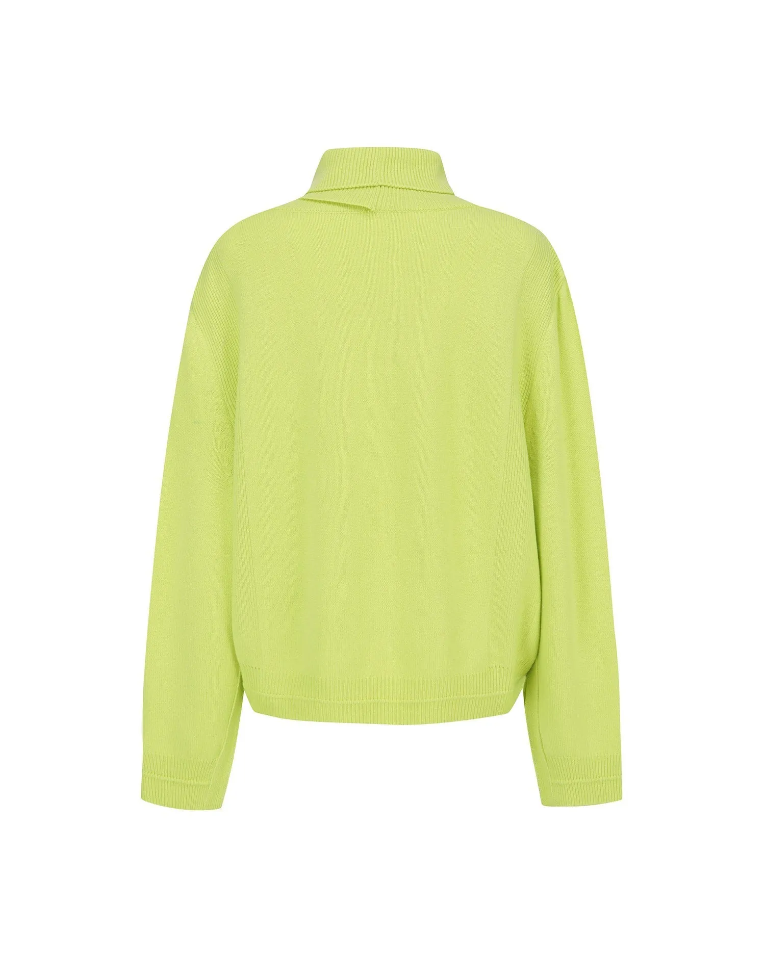 Cut-out Turtleneck