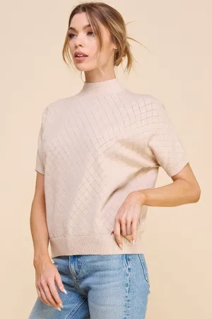 Cyril Mock Neck Sweater