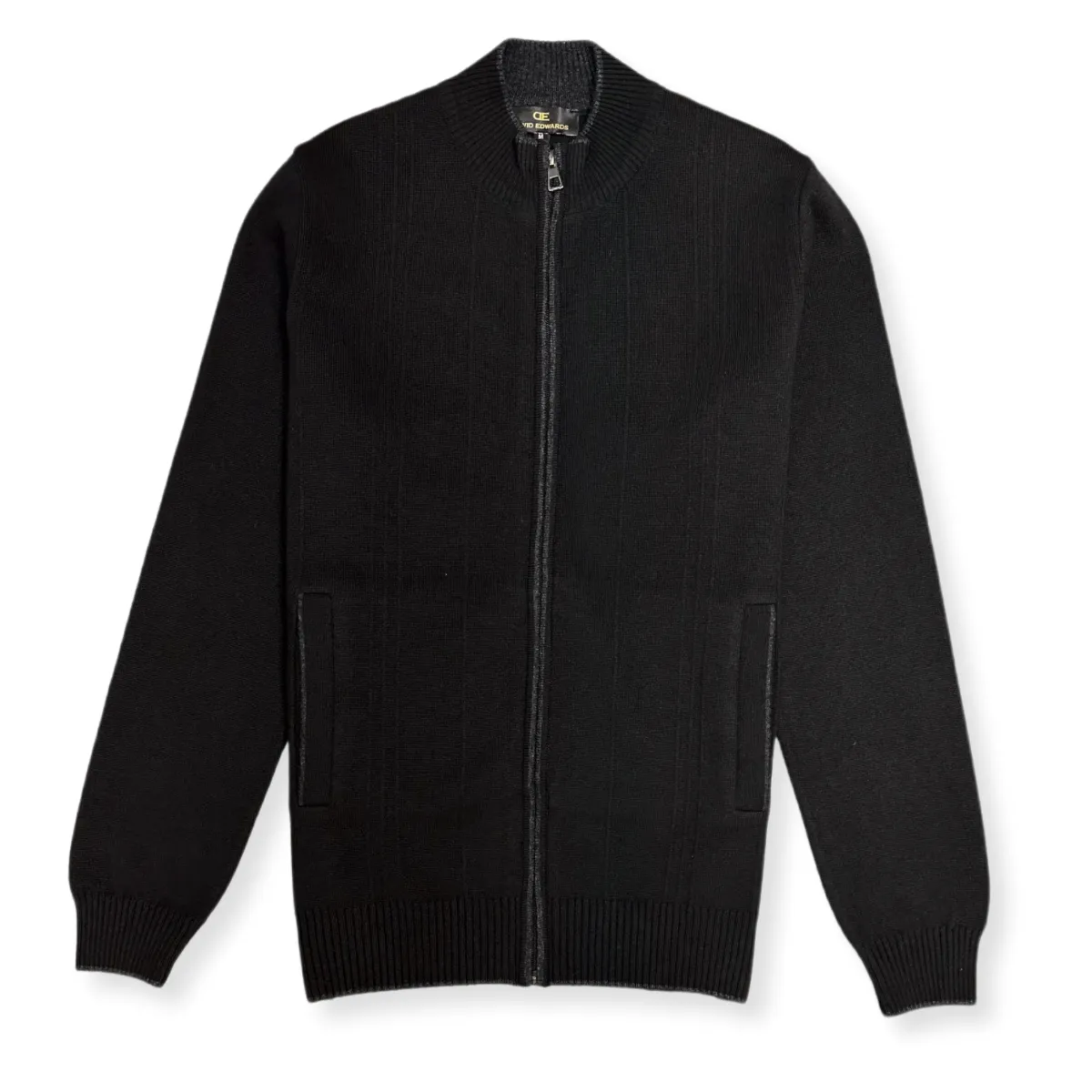 Depner Full Zip Mock Neck Sweater