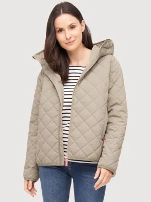 Derbe Quiltby Short Jacket in Cobblestone Beige | Derbe