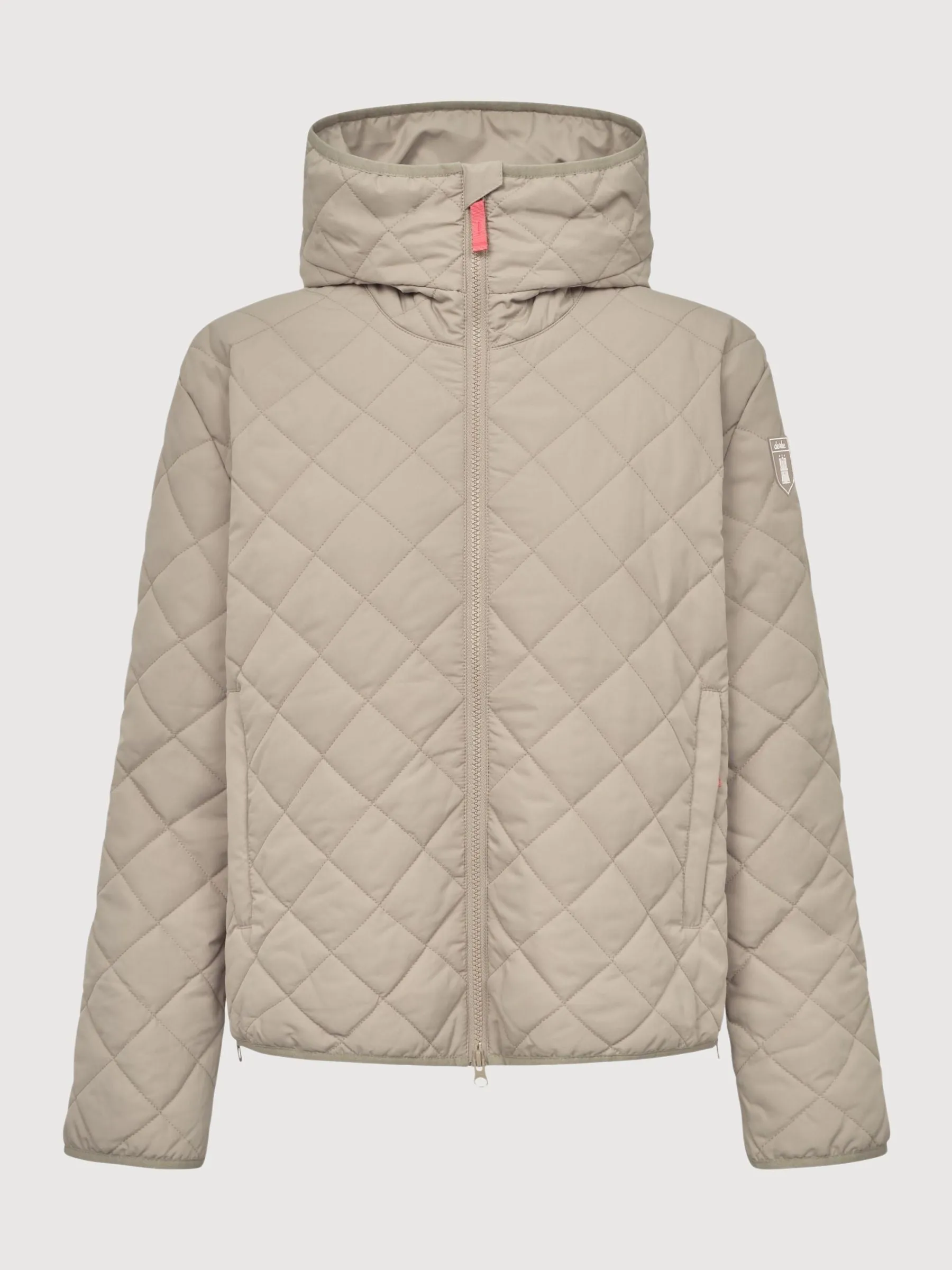 Derbe Quiltby Short Jacket in Cobblestone Beige | Derbe