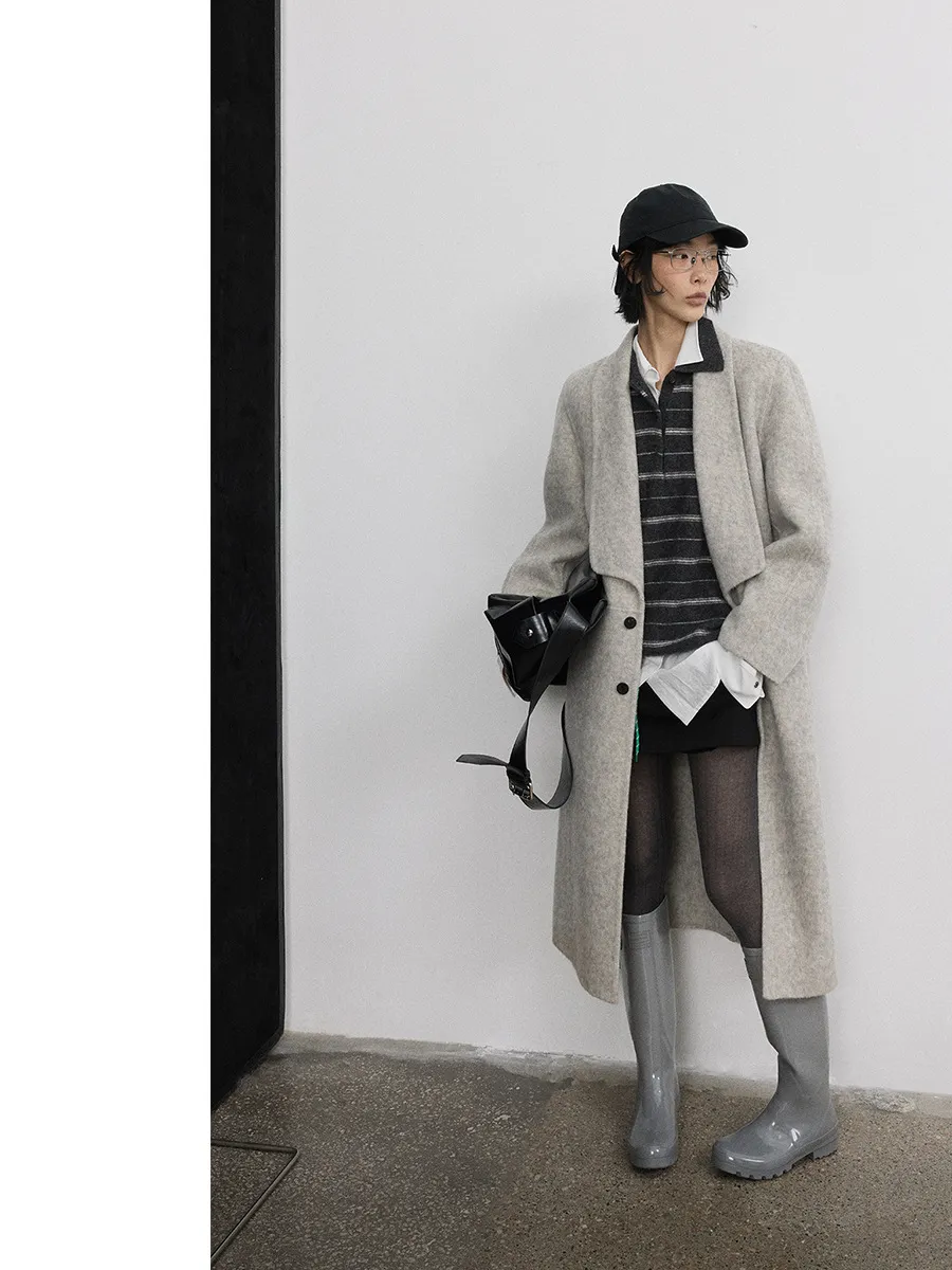 Double-Faced Wool Coat