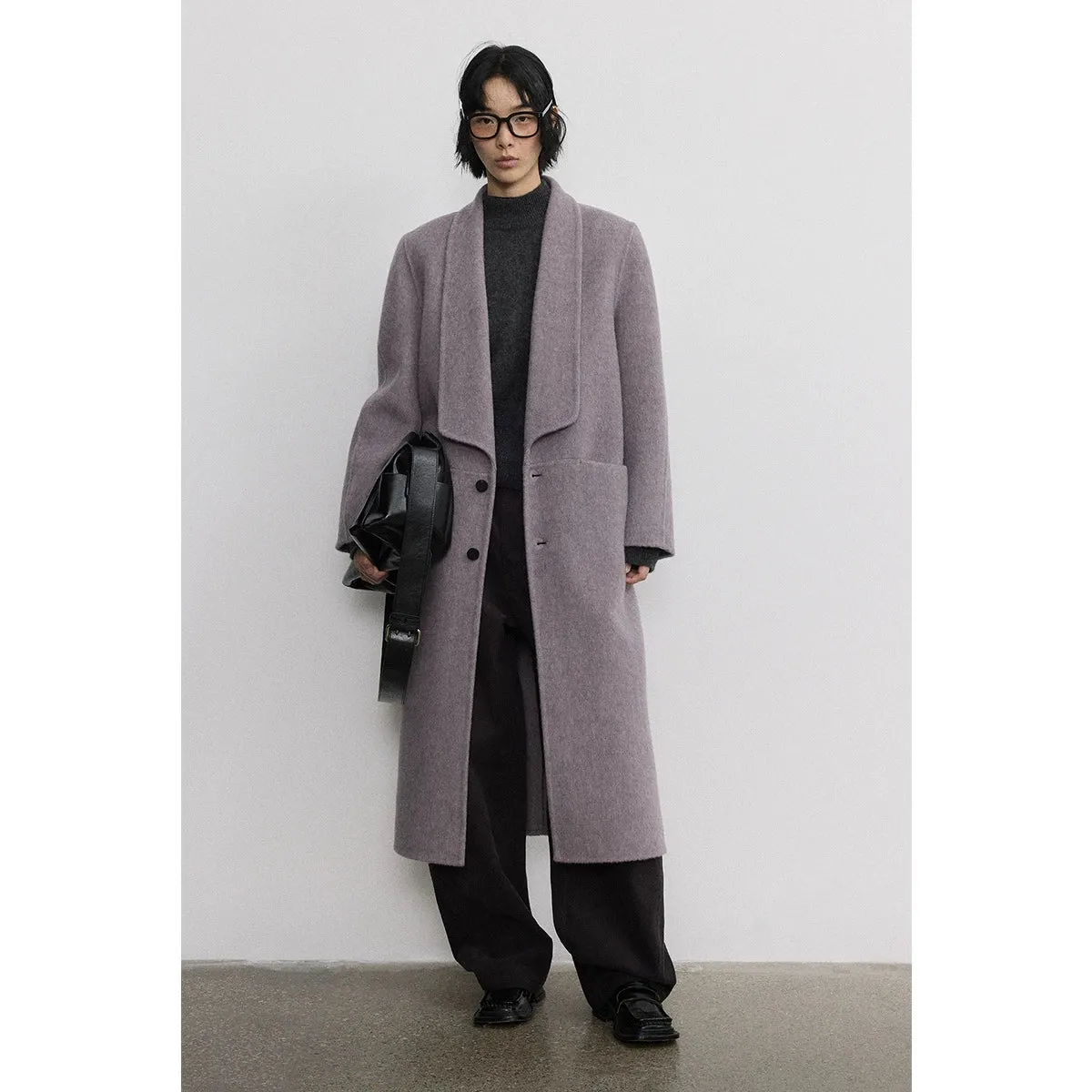 Double-Faced Wool Coat