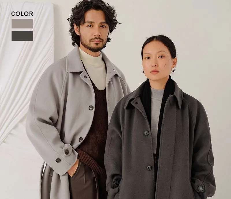 Double-Sided Wool Overcoat