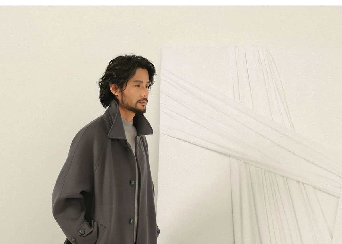 Double-Sided Wool Overcoat