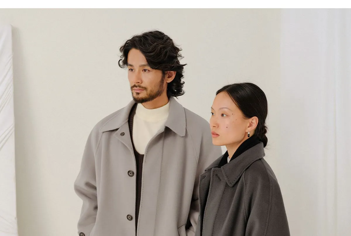Double-Sided Wool Overcoat