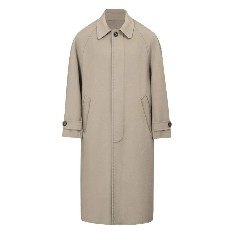 Double-Sided Wool Overcoat